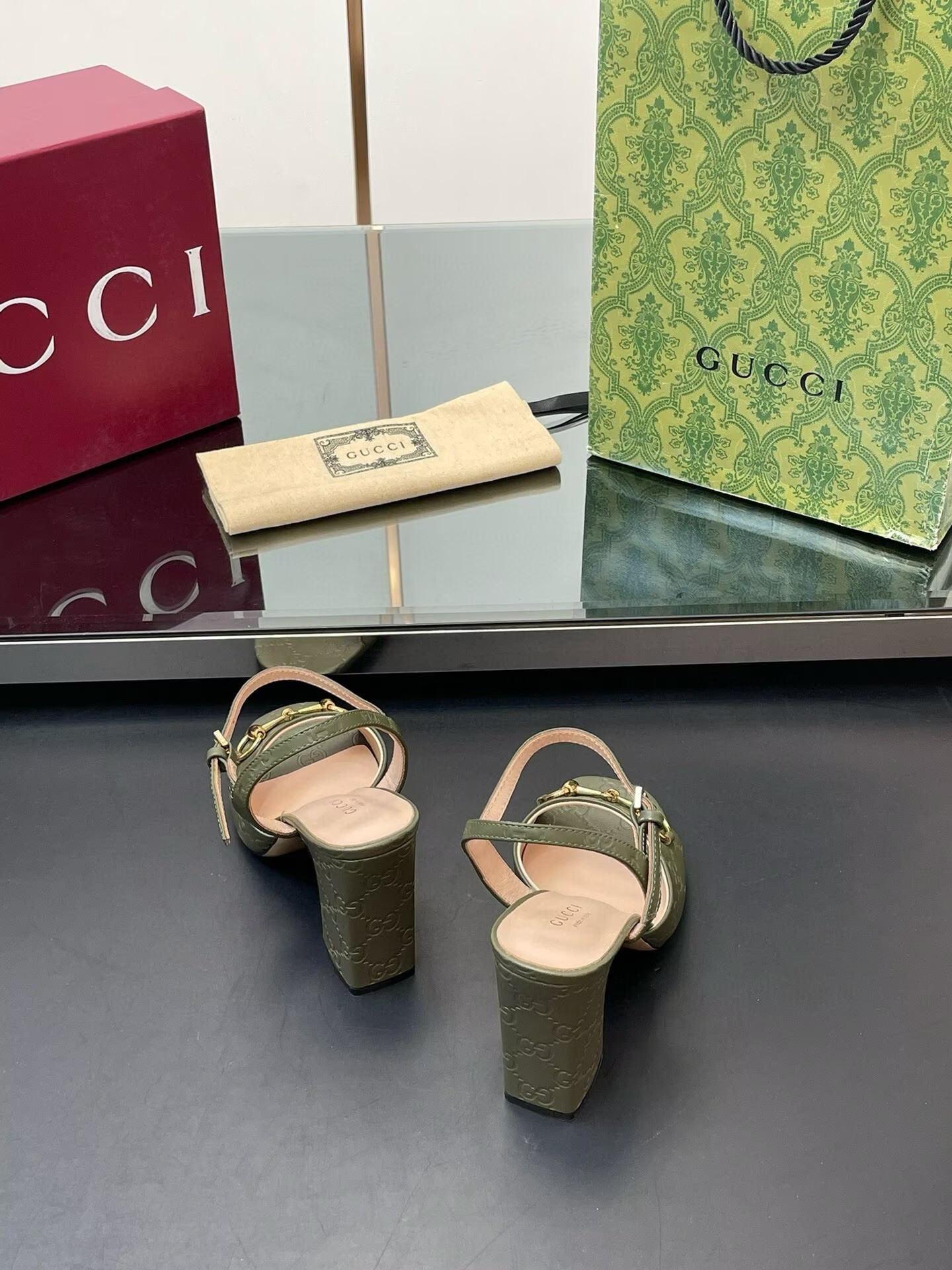 UA Gvc*1 Horsebit Sandal