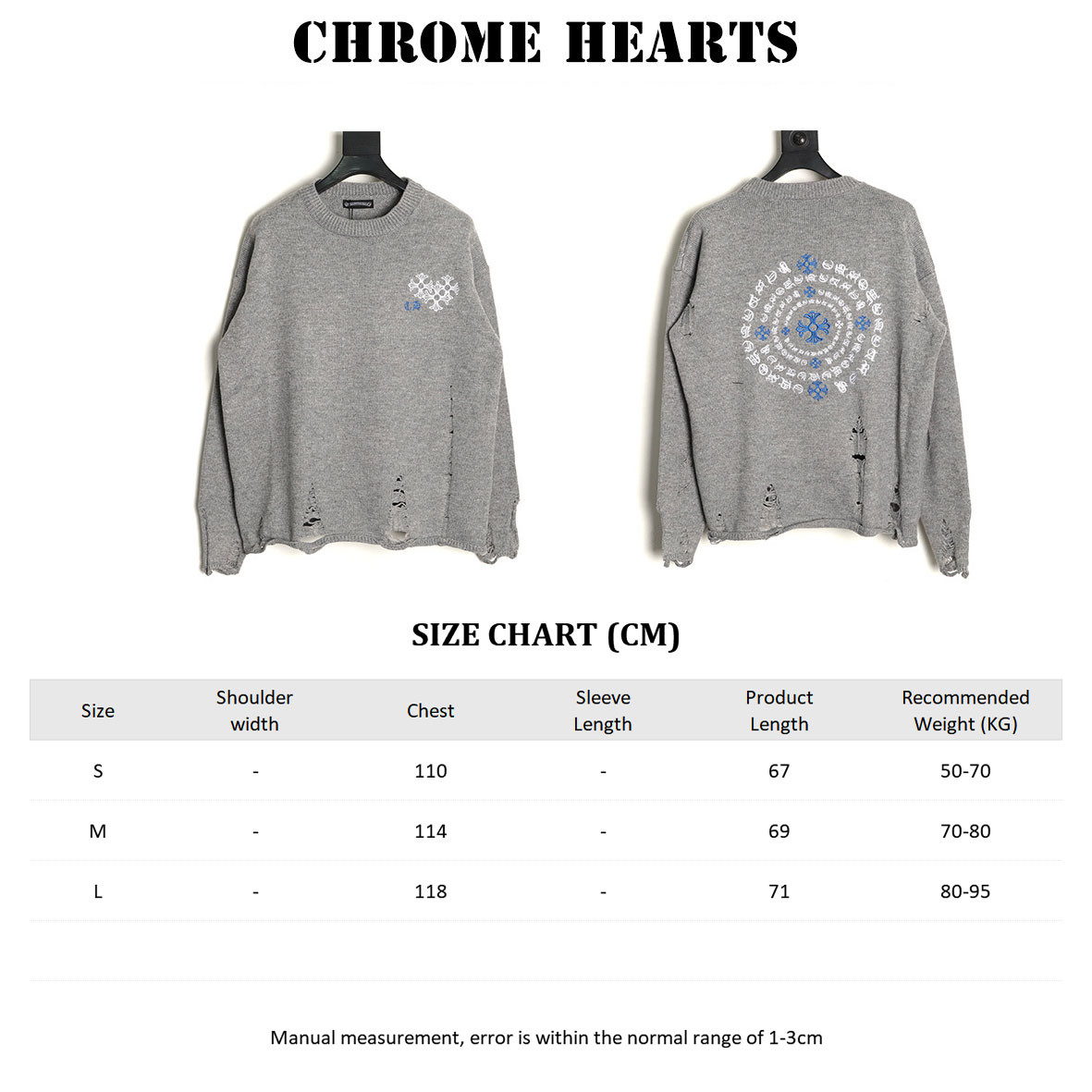 Ch*0me He**ts CH 25ss Knitting Sweaters