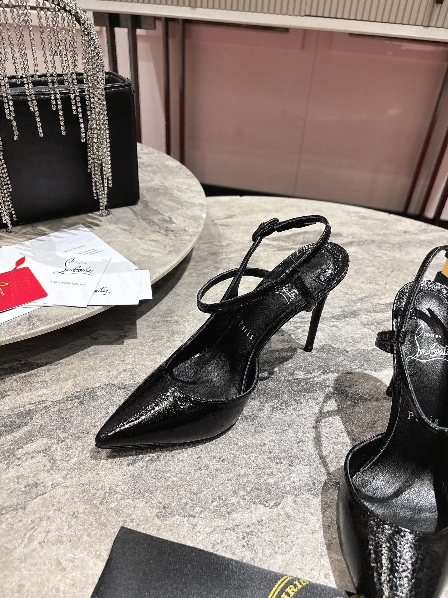 UA Christian Louboutin Jenlove 100mm Pumps(Customized, no exchange no return, about 10 days)