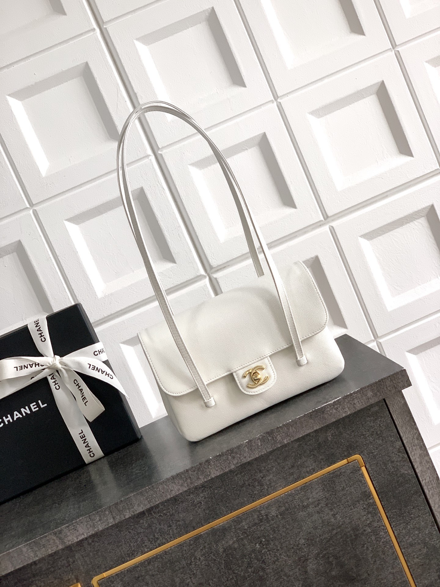 Ch**el small flap bag as6130 15x22x7cm