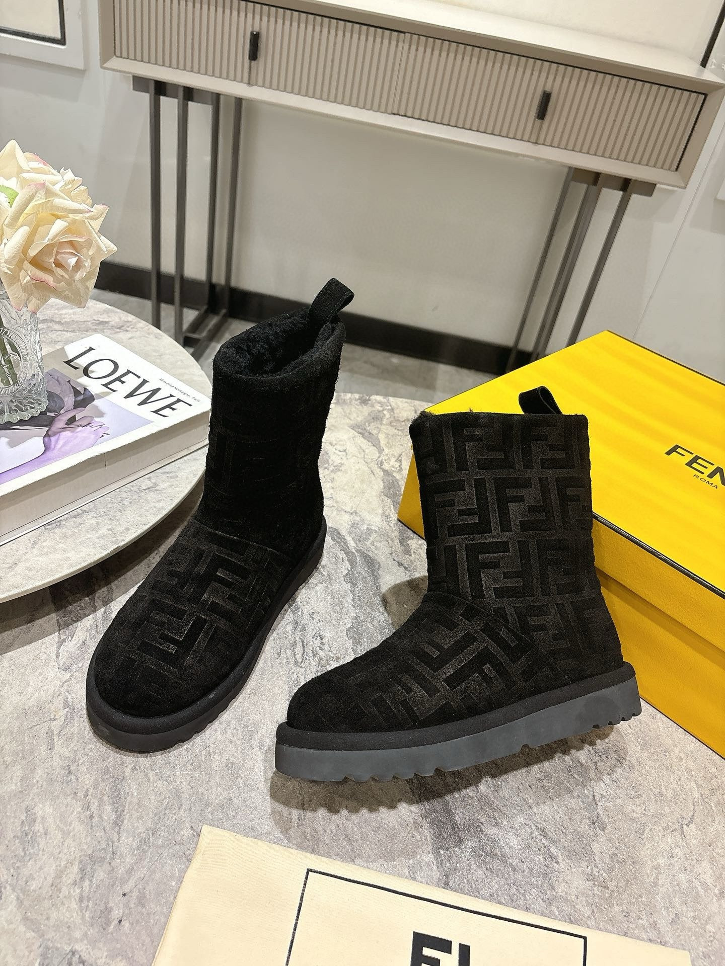 UA F**di Apres Chic FF Low Boots