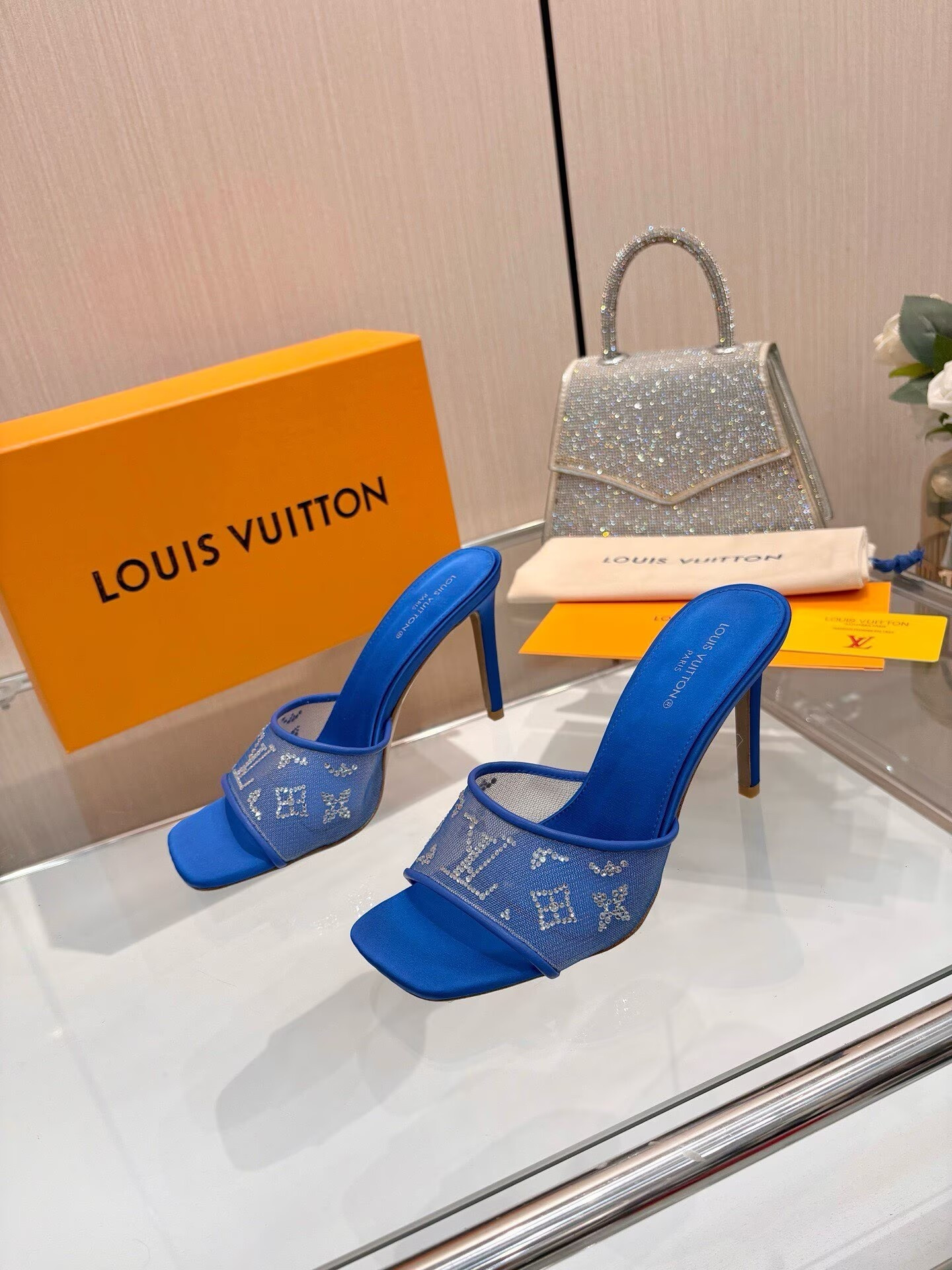 UA LV Gala Mule 9cm Heel