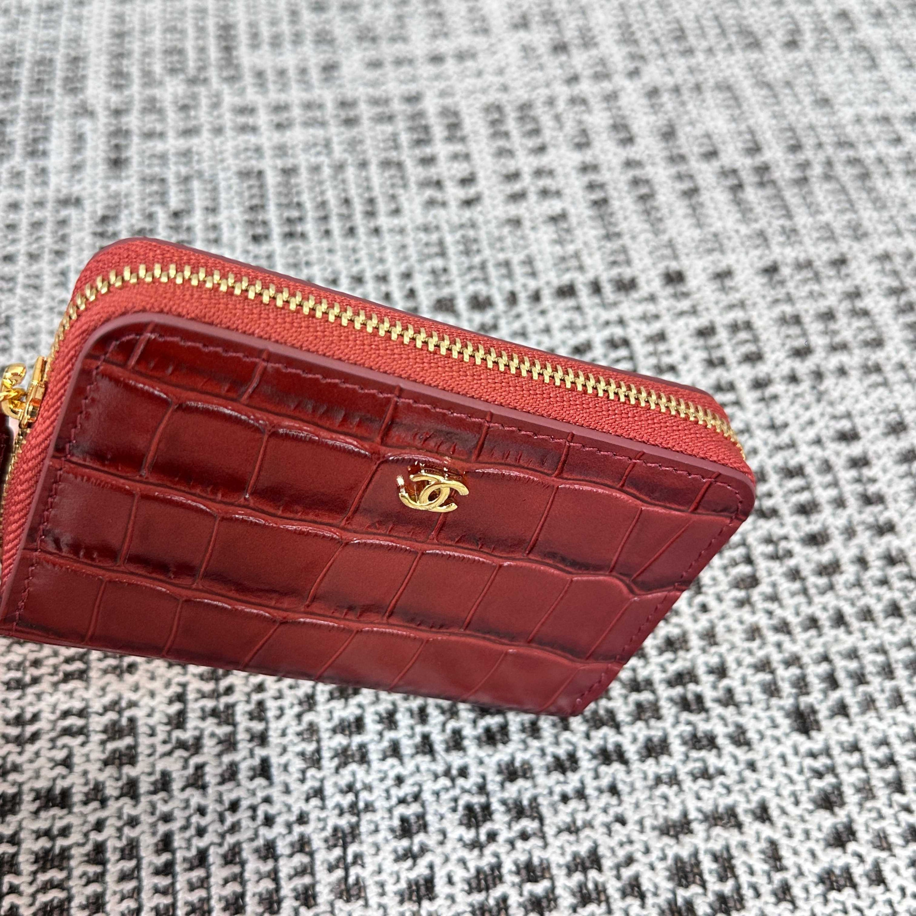 Ch**el Coin Purse AP5189 7.5x11x2cm
