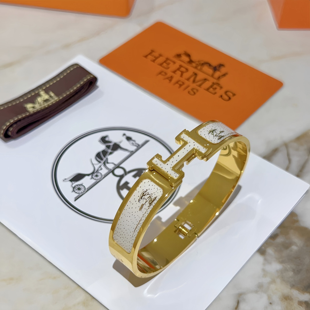 Hermes enamel Bracelet