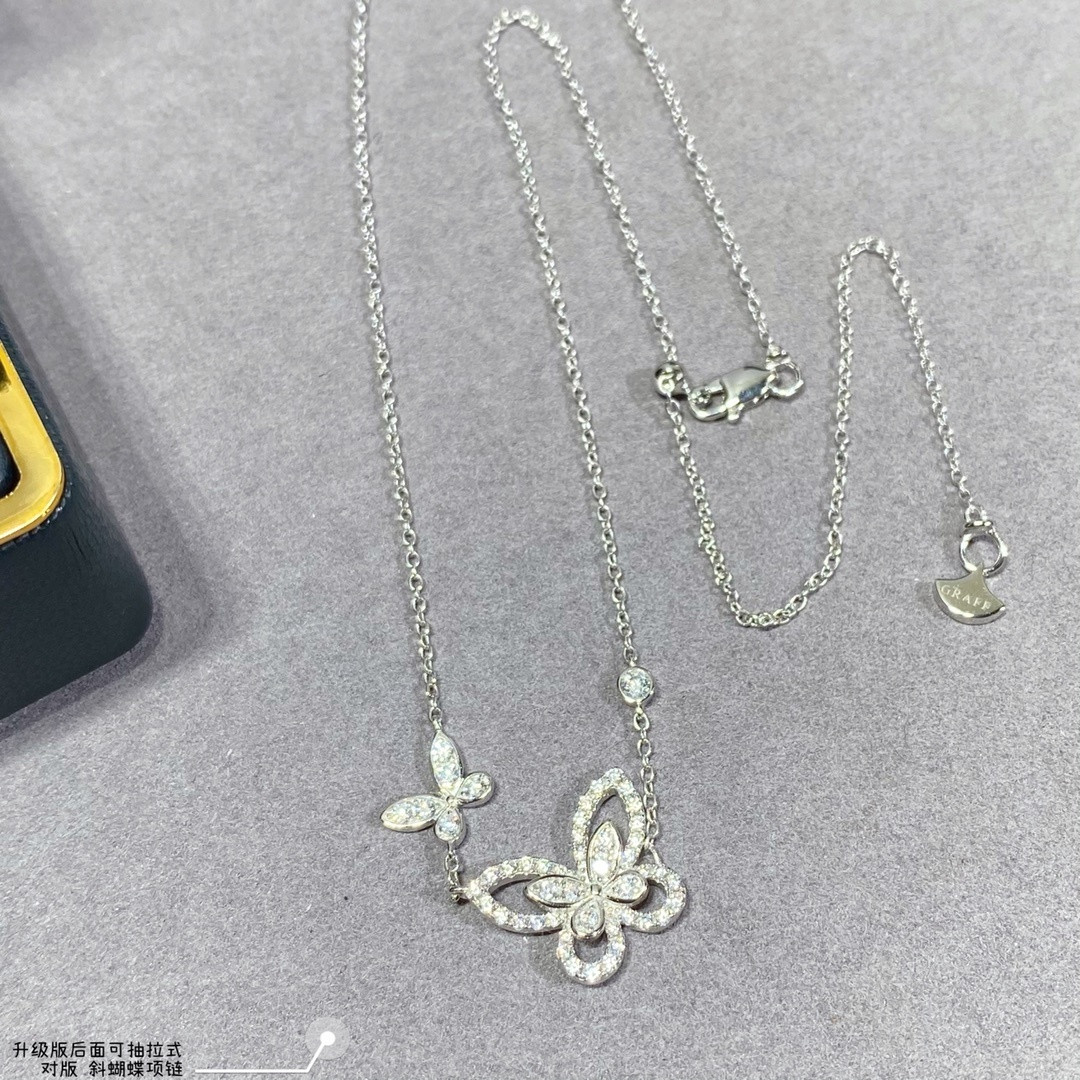Graff D1am0nd Butterfly Necklace