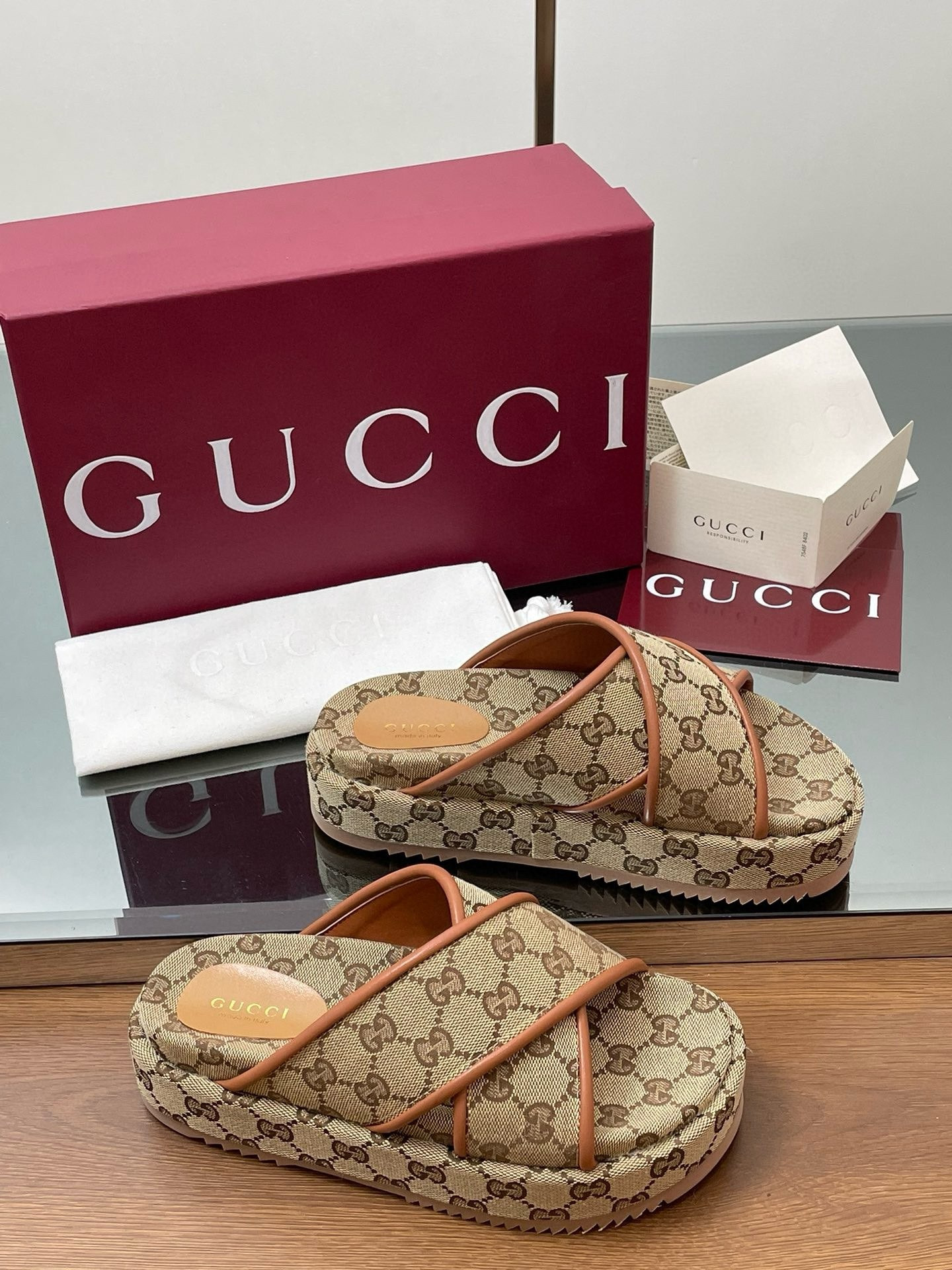 UA Gvc*1 Criss Cross Slide Sandals