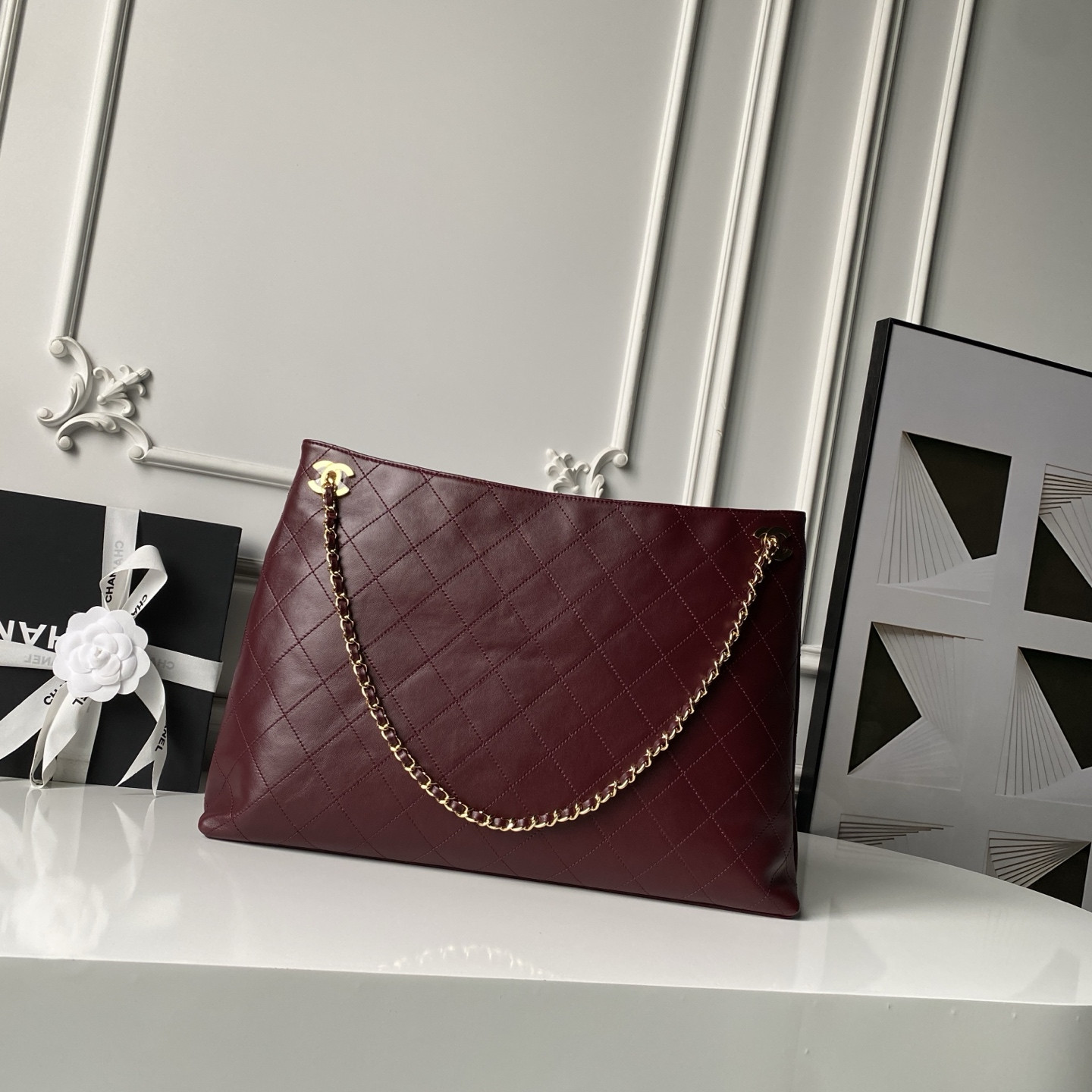 Ch**el shopping bag as6241 40x28x9cm