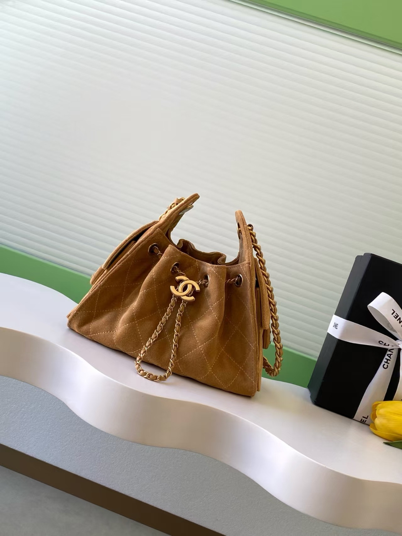 Ch**el 25C Bucket Bag 20x22x12.5cm