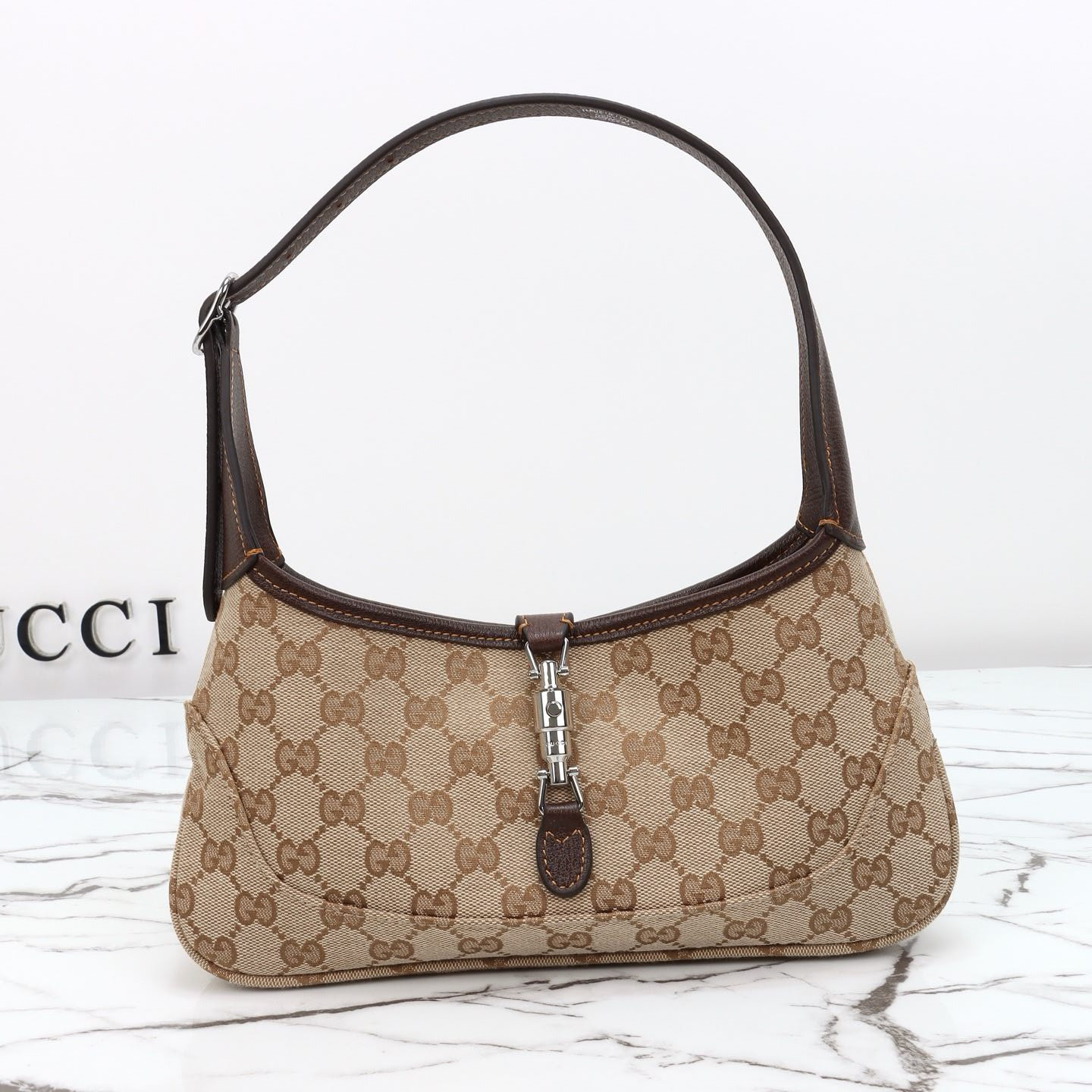 Gucci Jackie Slim Small Shoulder Bag 28x16x3.5cm