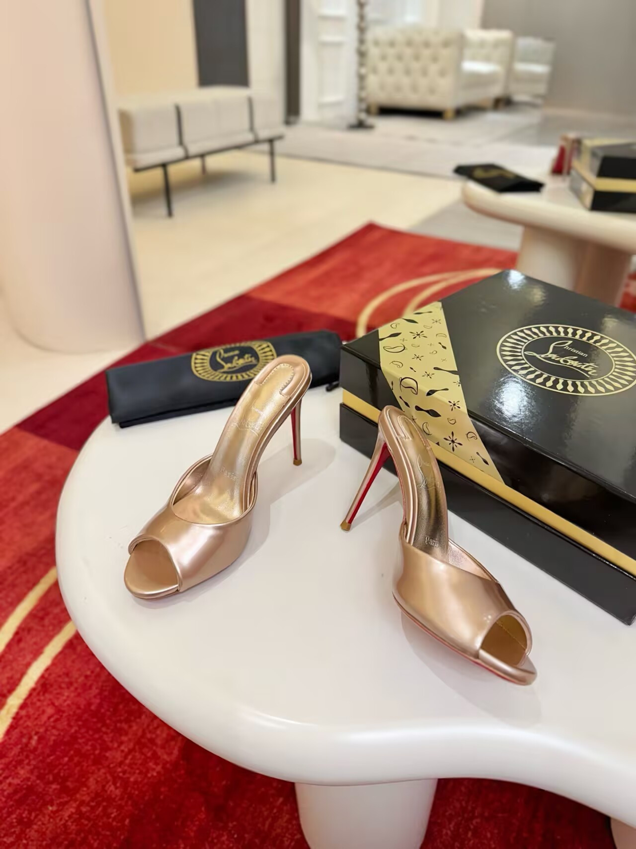 UA Chr1st1an Louboutin Me Dolly Mules