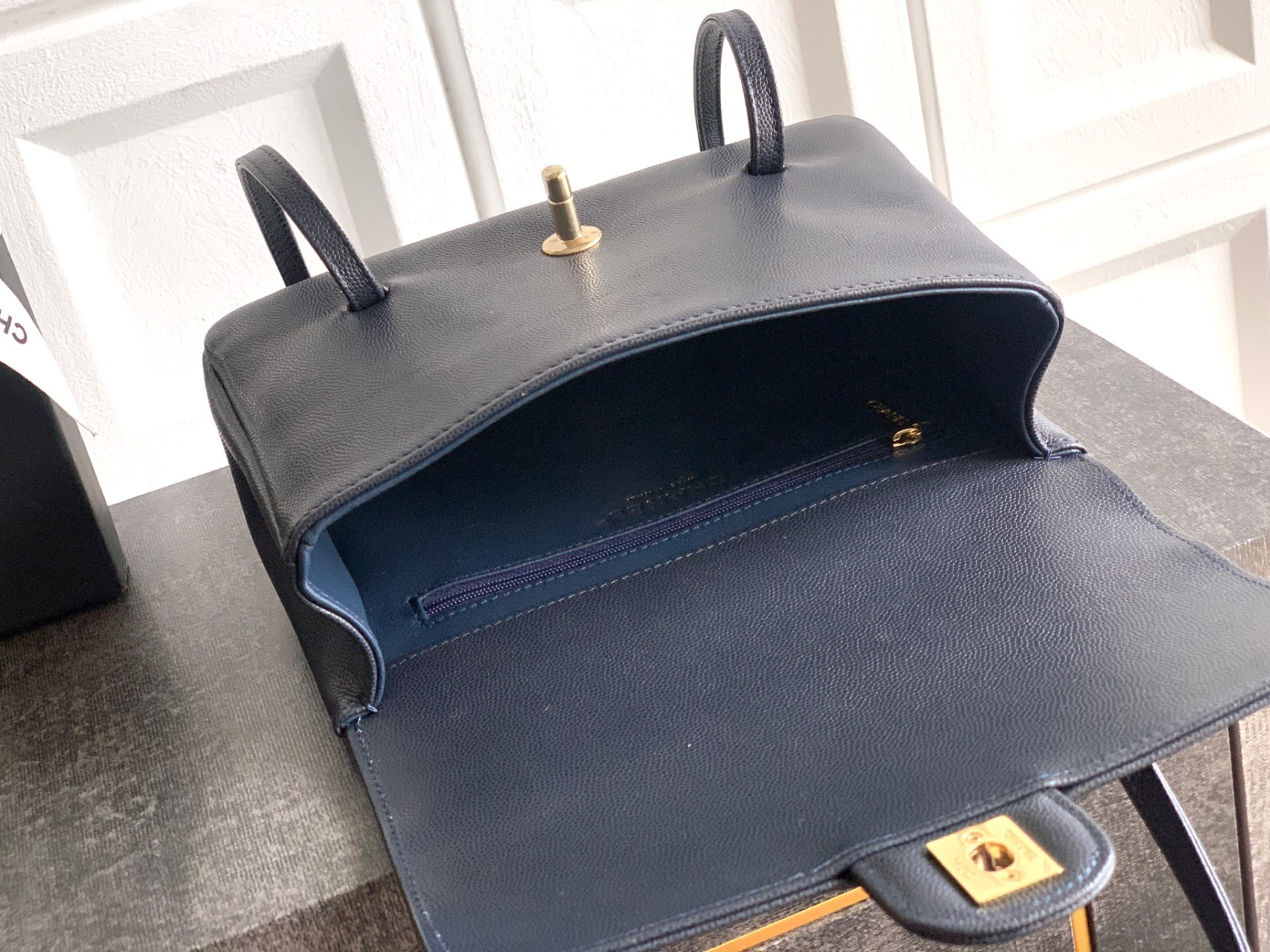 Ch**el small flap bag as6130 15x22x7cm