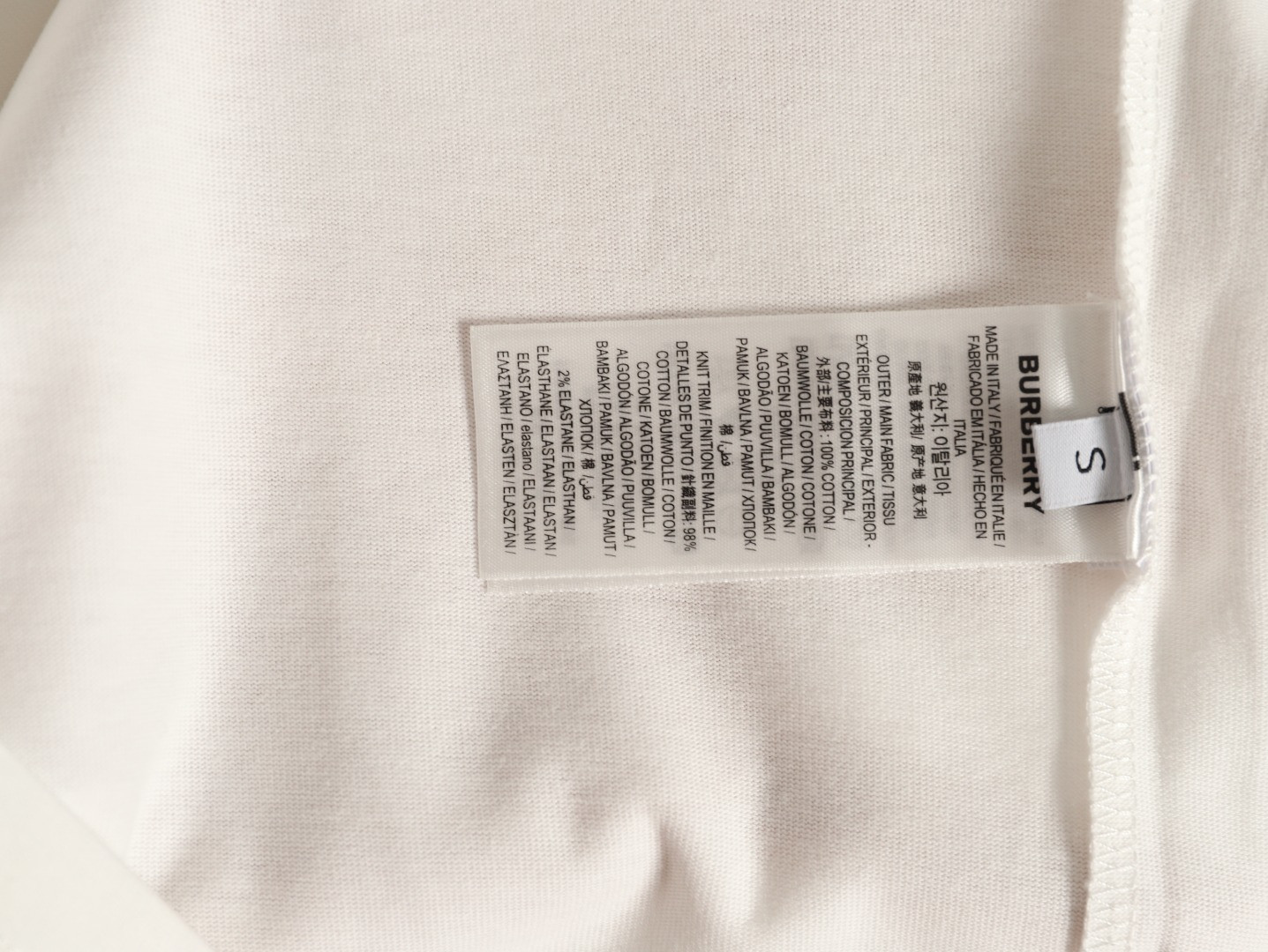 Bv*b*rry 26ss short-sleeved t-shirt