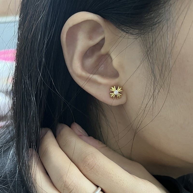 Ch*0me He**ts Cross Stud Earrings