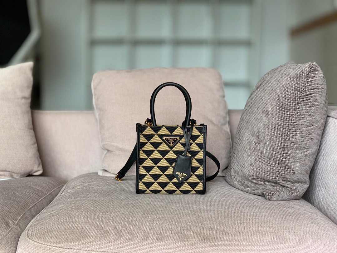 Pra*a Symbole mini tote