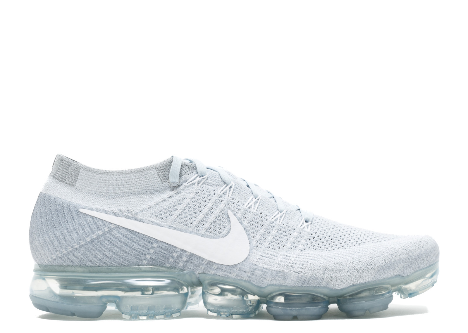 UA Nike Air Vapormax Flyknit Pure Platinum