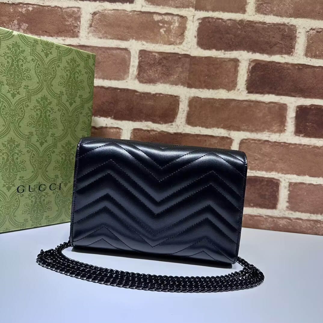 Gvc*1 GG Marmont wallet on chain 20x13x6cm