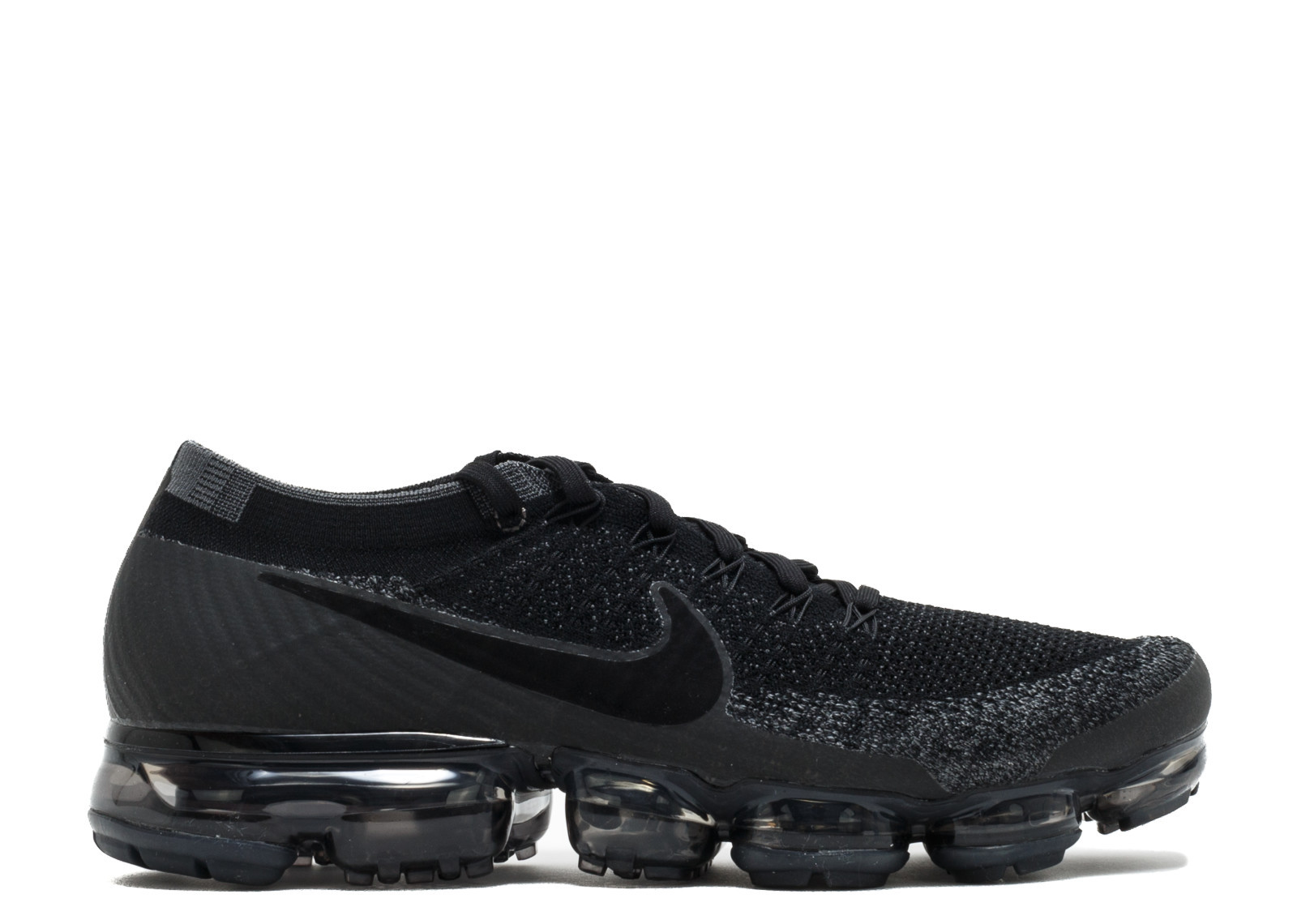UA Nike Air Vapormax Flyknit Black Anthracite-Dark Grey Shoes