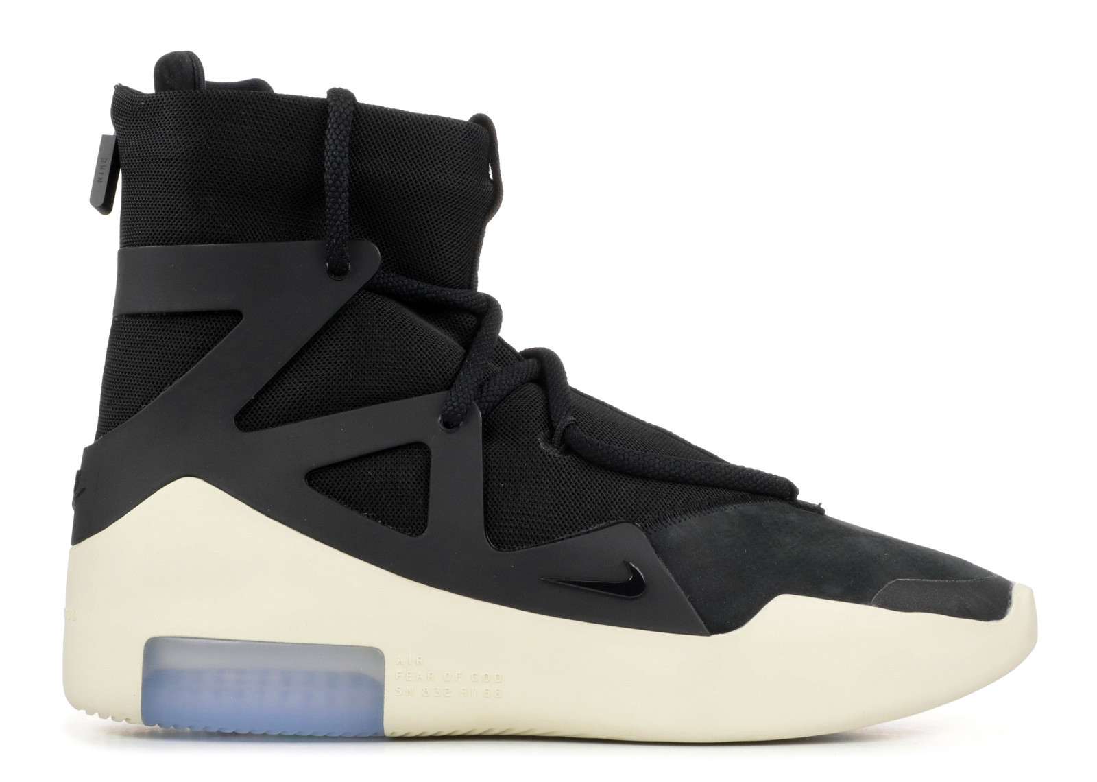 UA NIKE FEAR OF GOD 1 BLACK