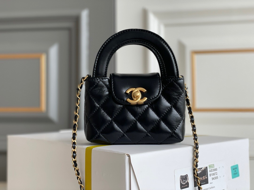 Ch**el Mini Kelly 8×12.5×4cm