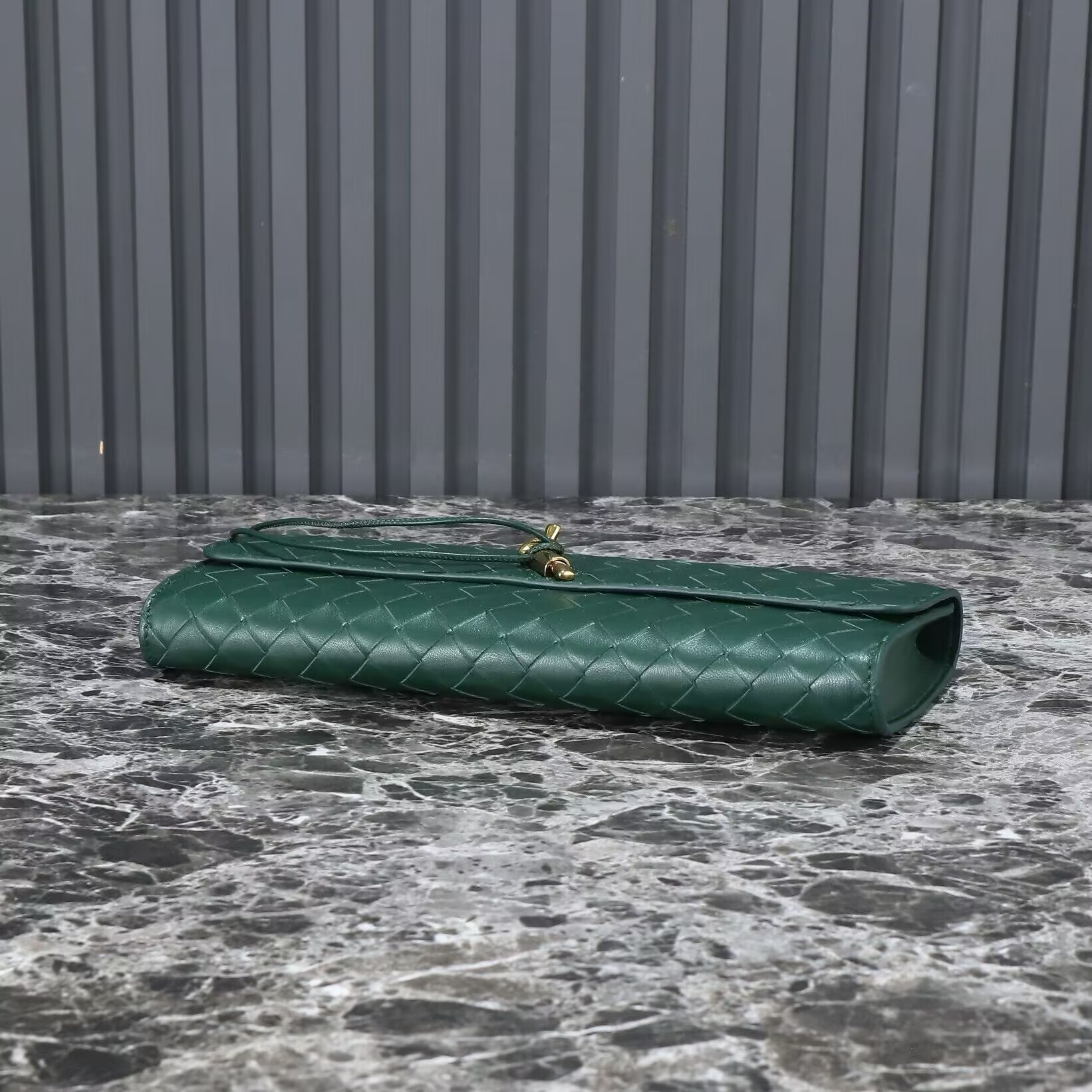 B0tt*ga Ven*ta Long Clutch Andiamo With Handle Fondant 31x13x3cm