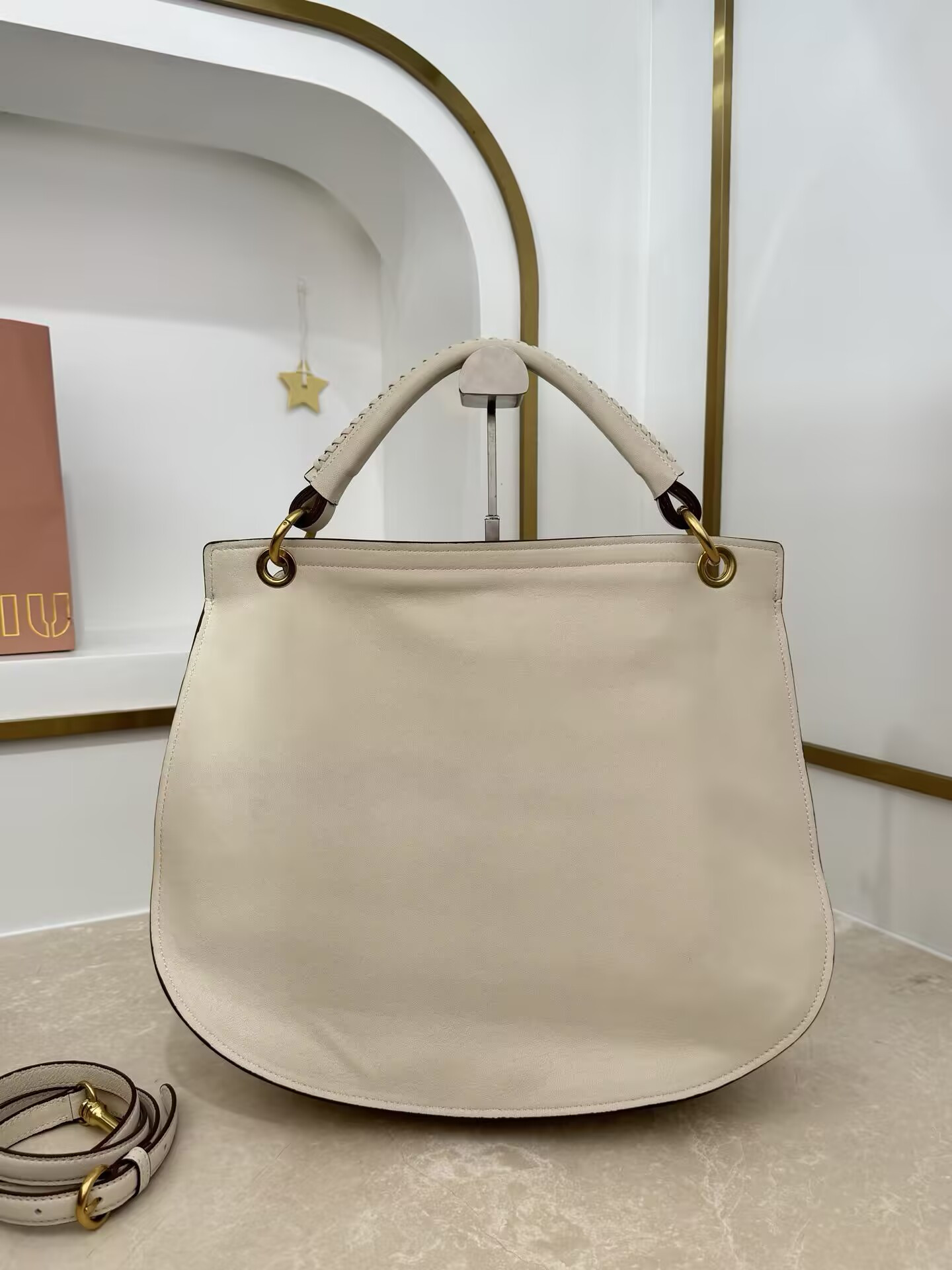 M1v M1v Rendez-vous Leather Bag 33x39.5x15cm