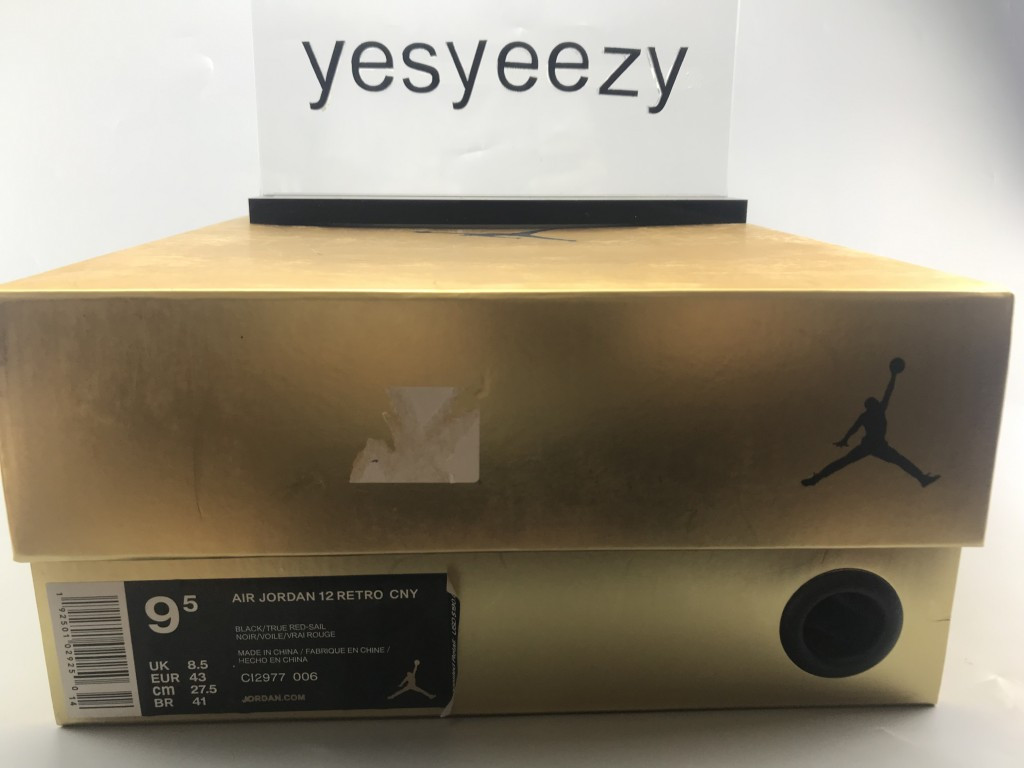 UA AIR JORDAN 12 RETRO CNY "CHINESE NEW YEAR"