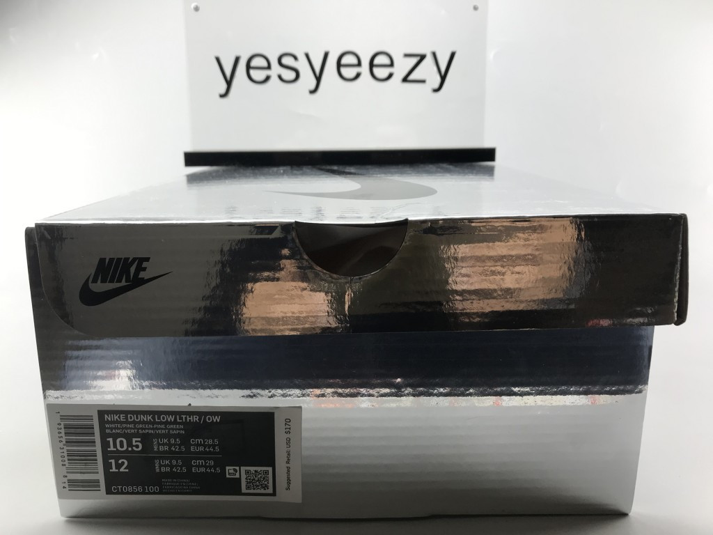 UA NIKE OFF-WHITE X DUNK LOW "PINE GREEN"