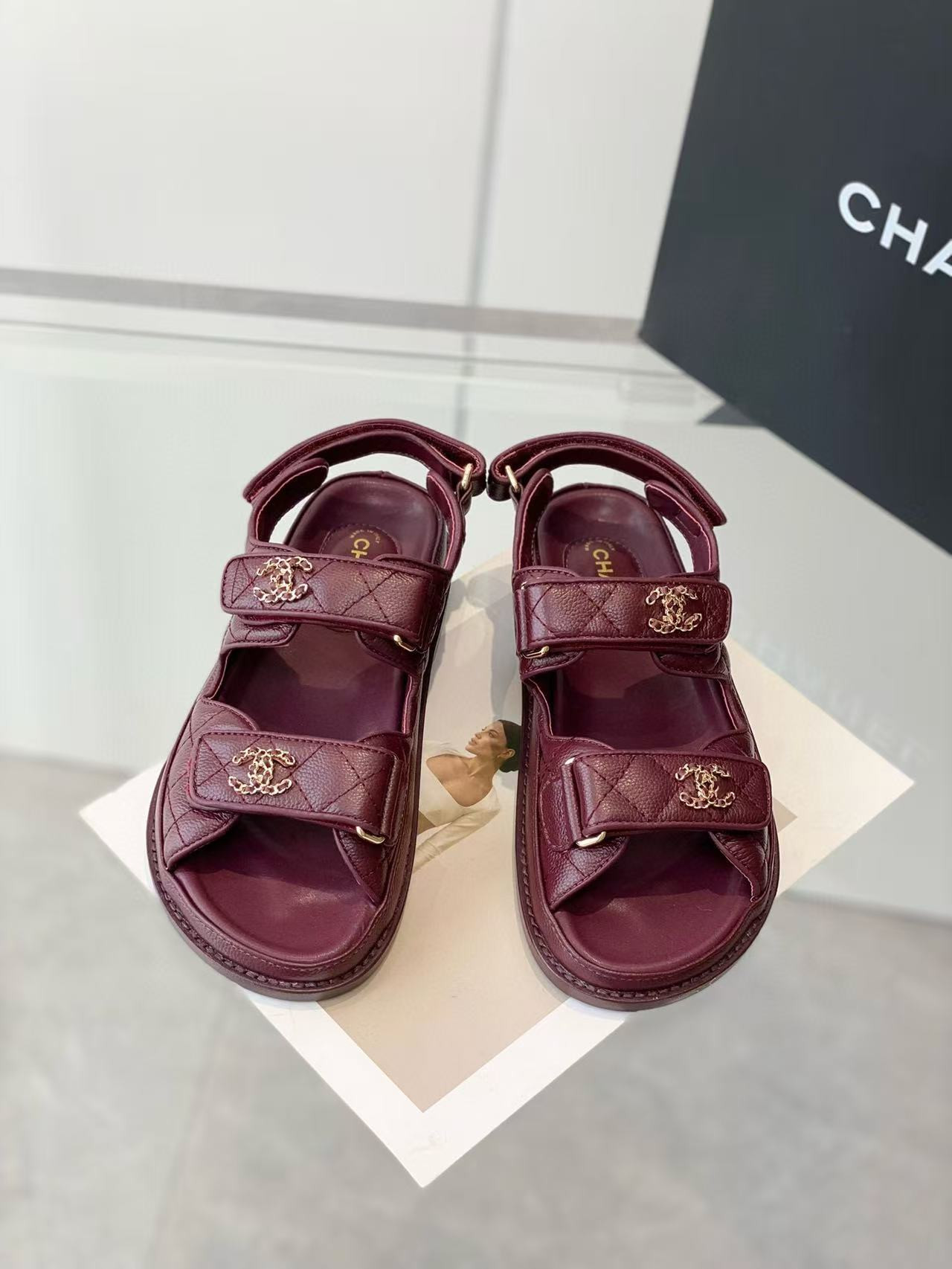 UA Ch**el Sandals