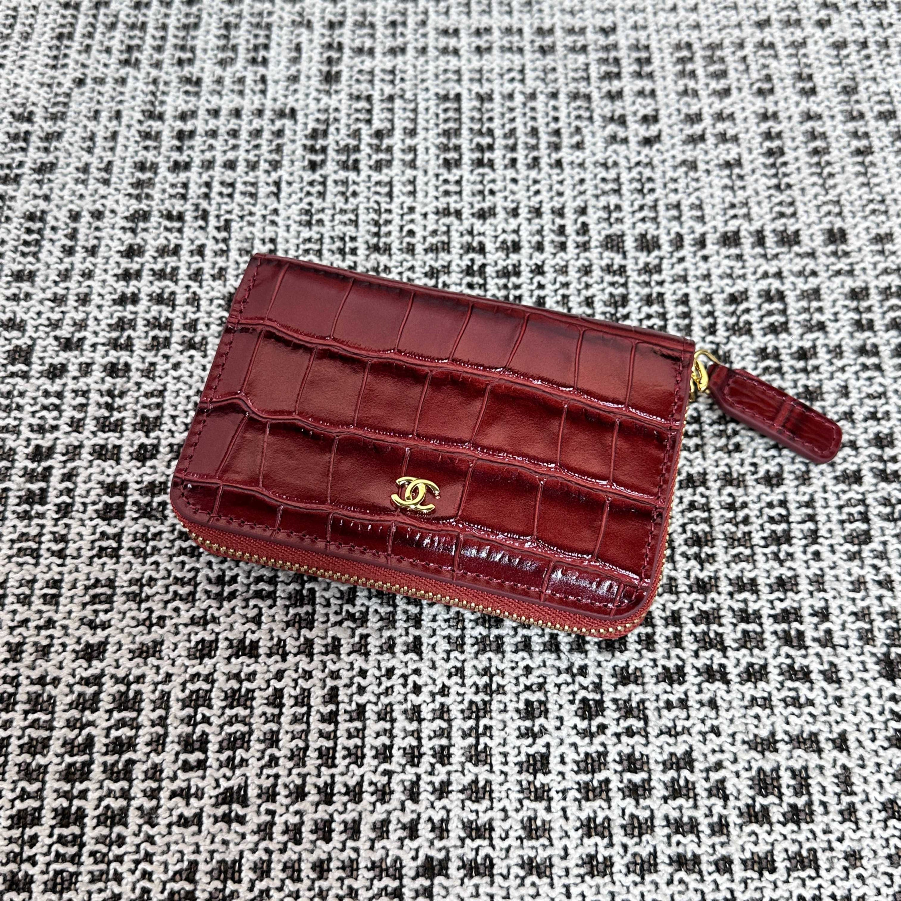 Ch**el Coin Purse AP5189 7.5x11x2cm