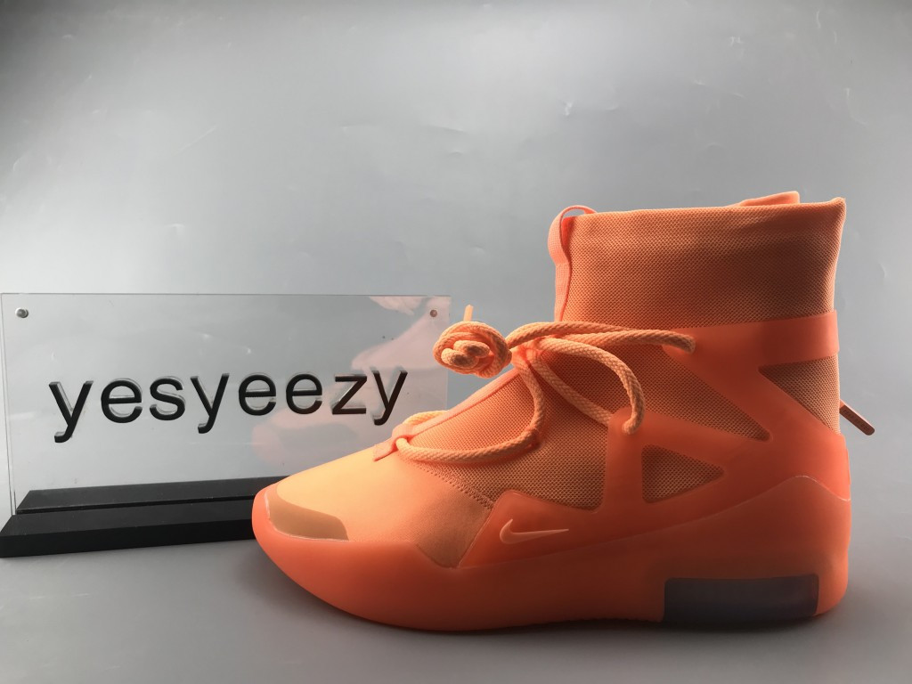 UA NIKE AIR FEAR OF GOD 1 "ORANGE PULSE"