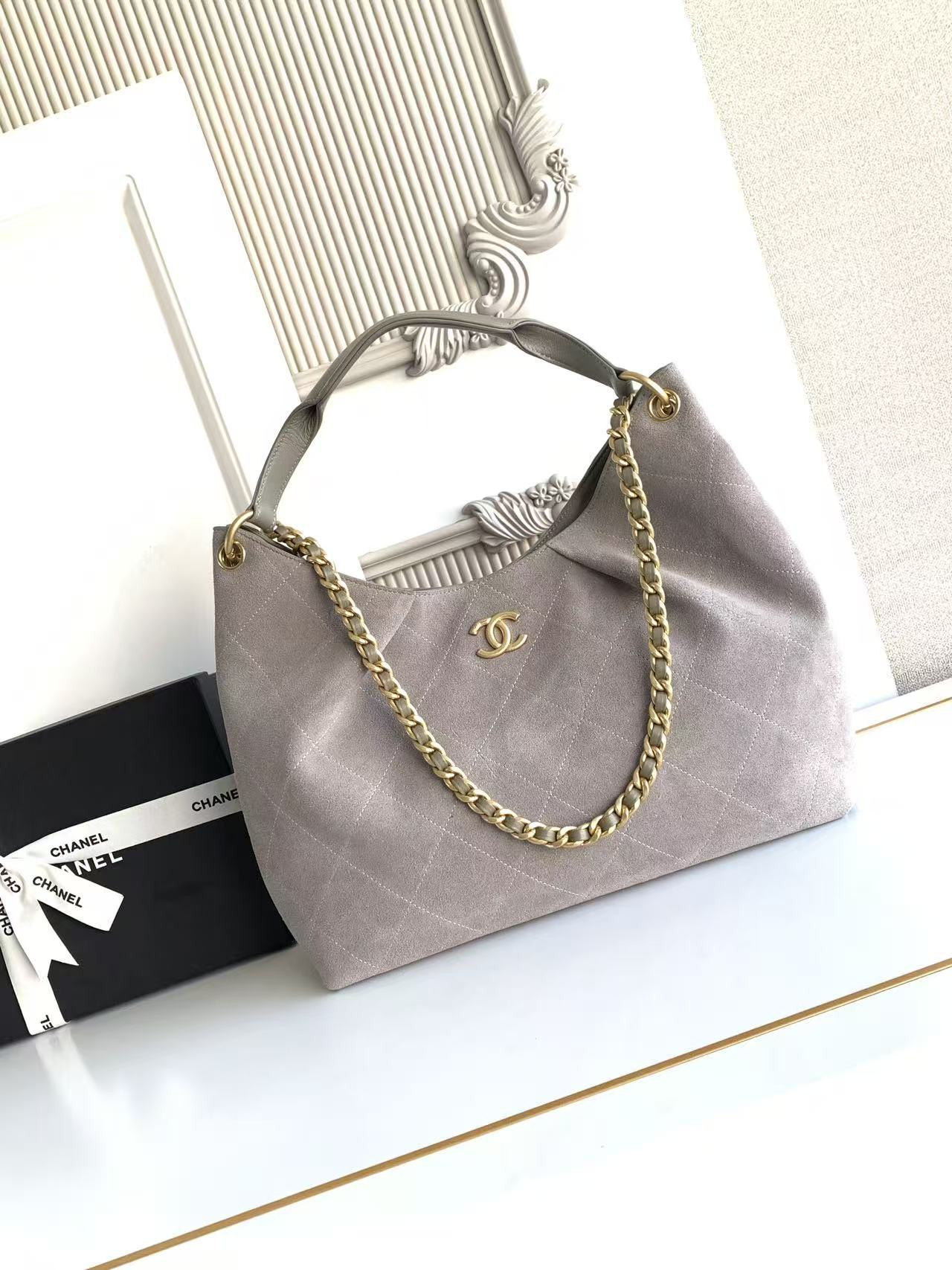 Ch**el hobo bag as5978 29x35x13cm