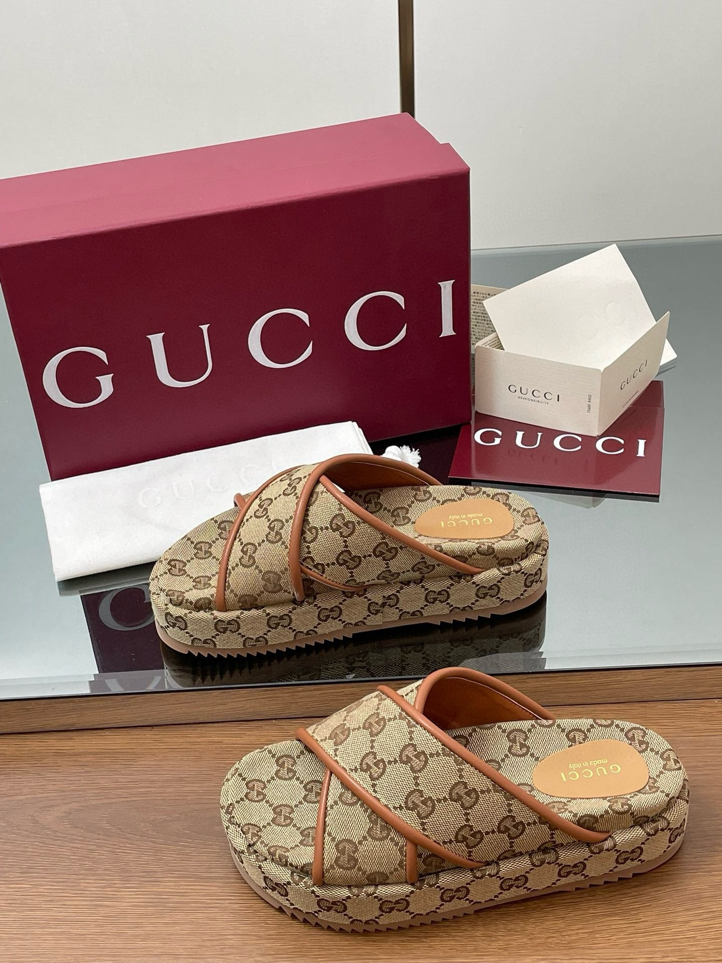 UA Gvc*1 Criss Cross Slide Sandals