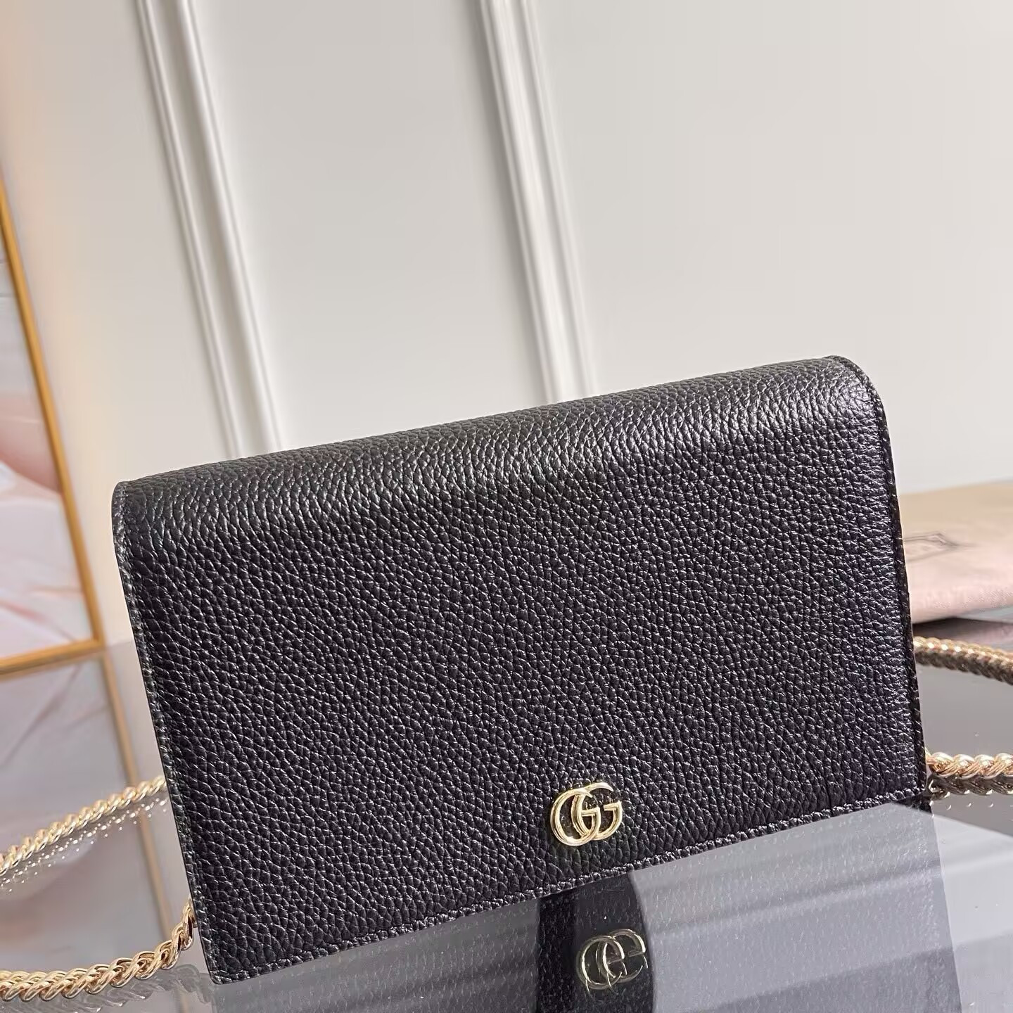 Gvc*1 GG Marmont Wallet on Chain 20x12.5x4cm