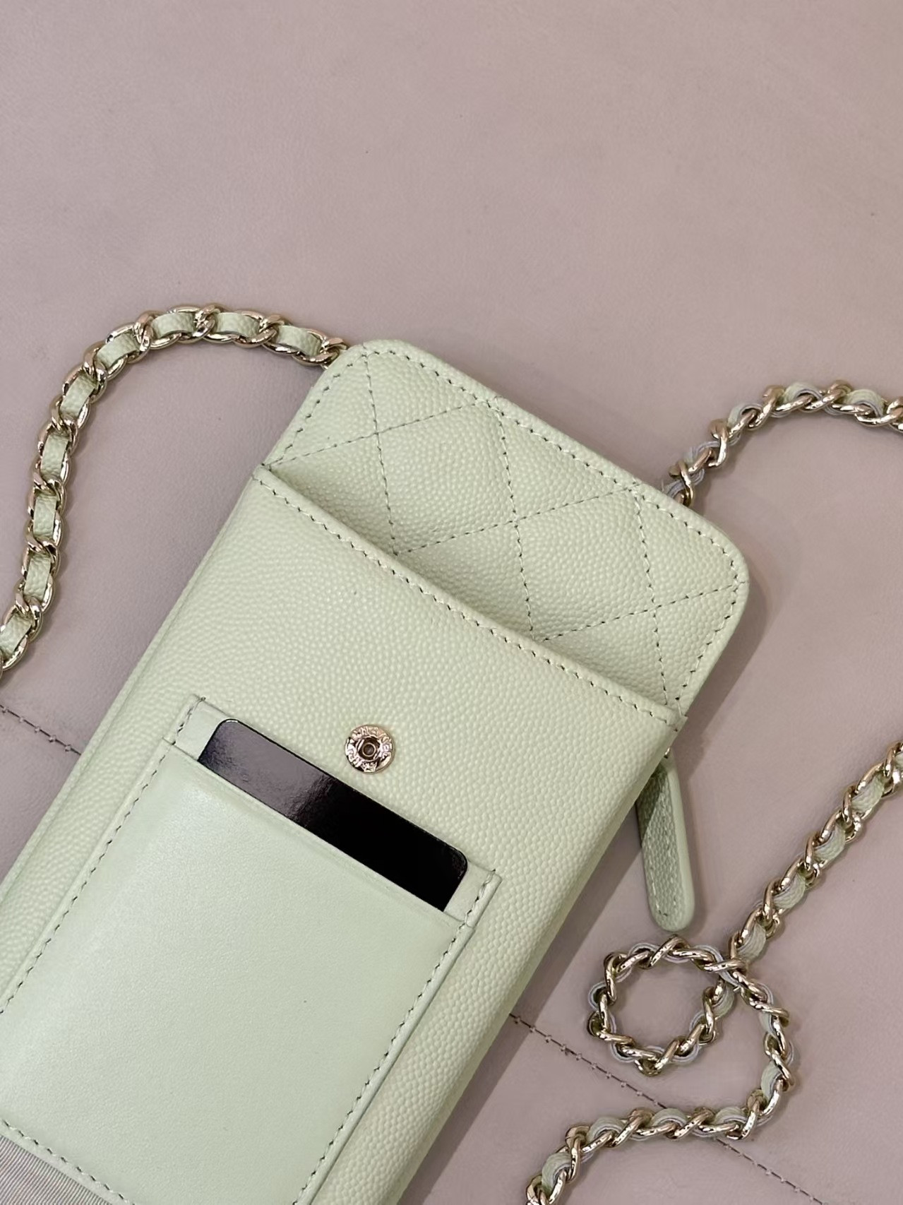 Ch**el Phone Bag 18x9x3cm