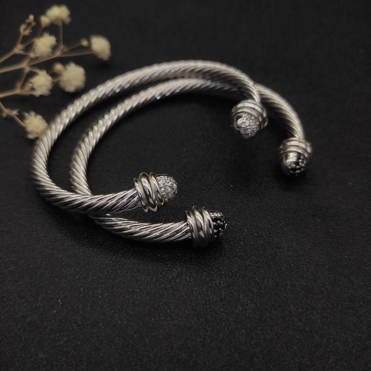 David Yurman 5mm Wrap Bracelet(wrist circumference 15-20cm)