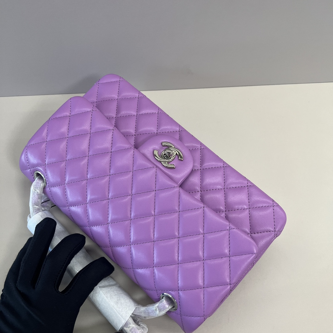 Ch**el classic flap handbag cf 25x15x6.5cm