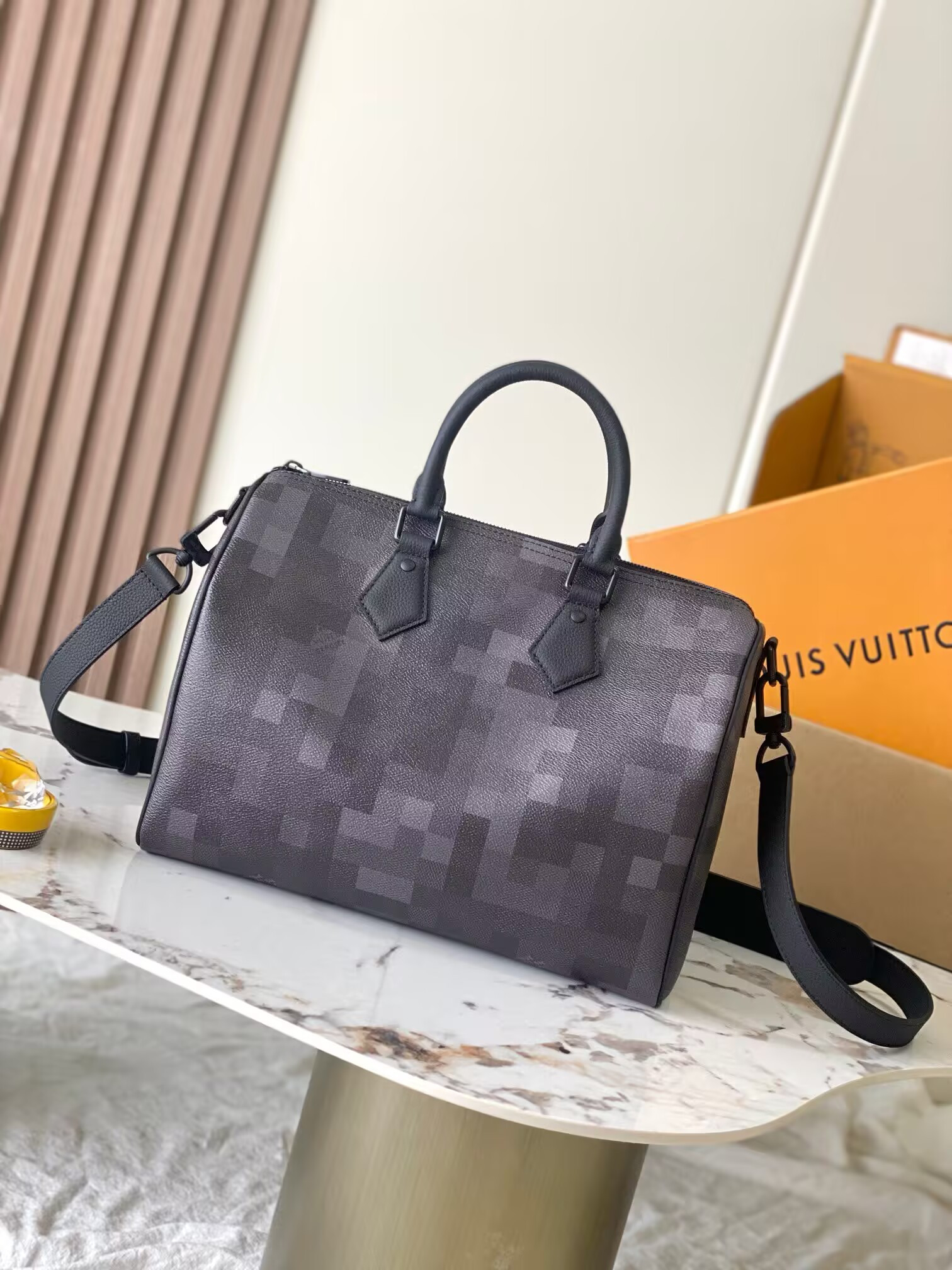 LV Speedy 30 Bandoulière M28977 34 x 22 x 19 cm