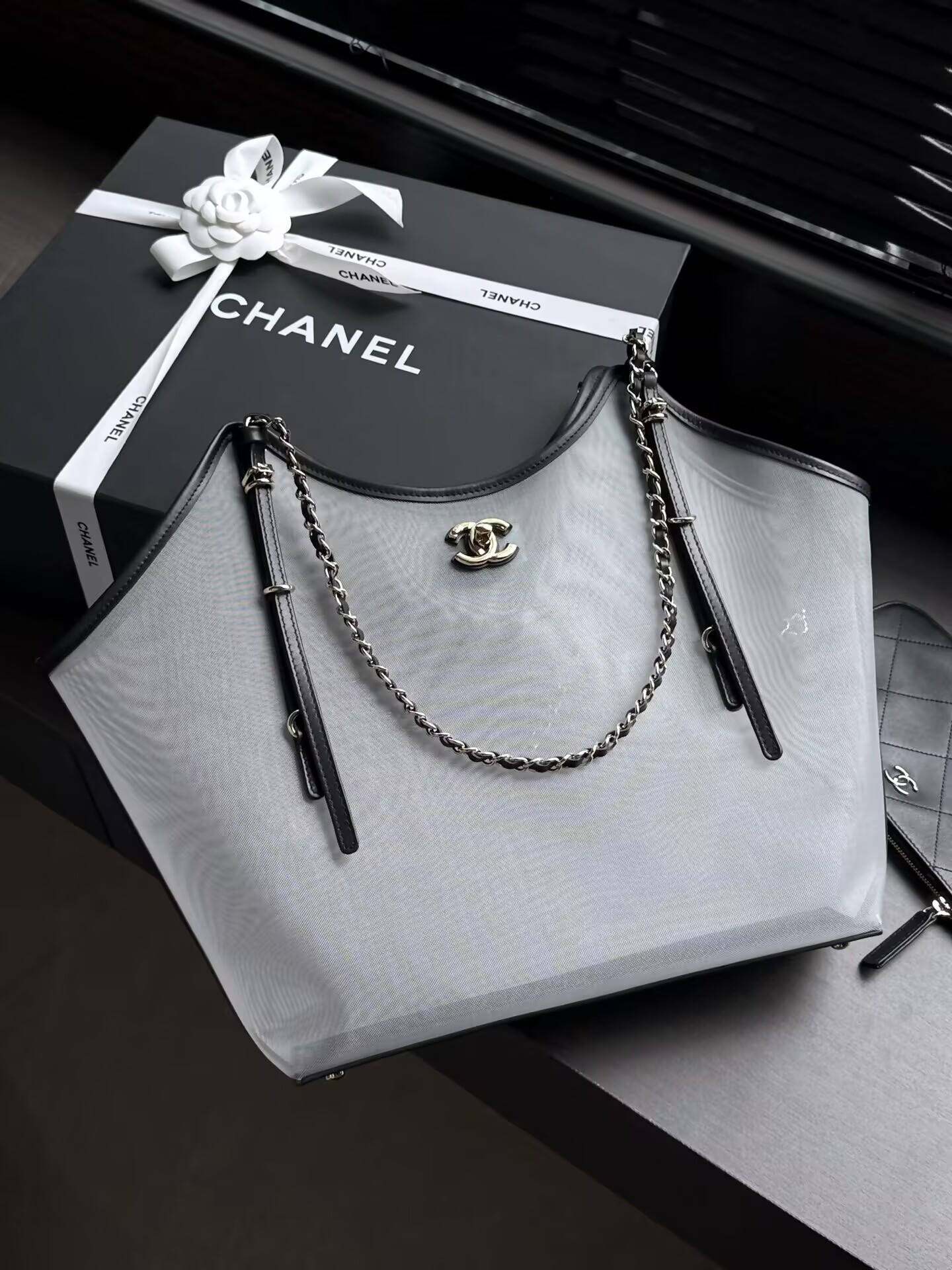 Ch**el shopping bag as5466 31x47x11cm
