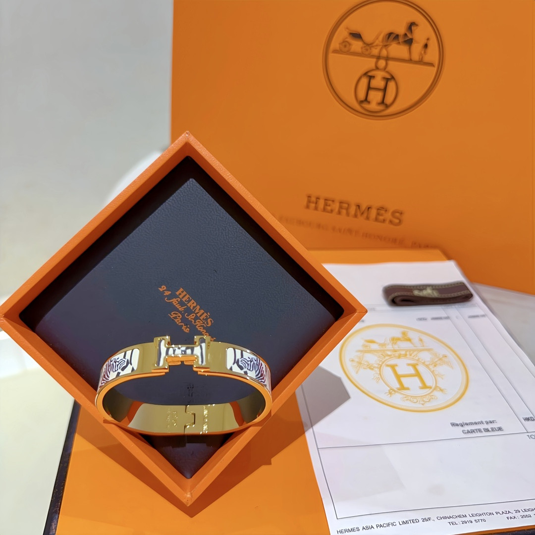 Hermes enamel Bracelet