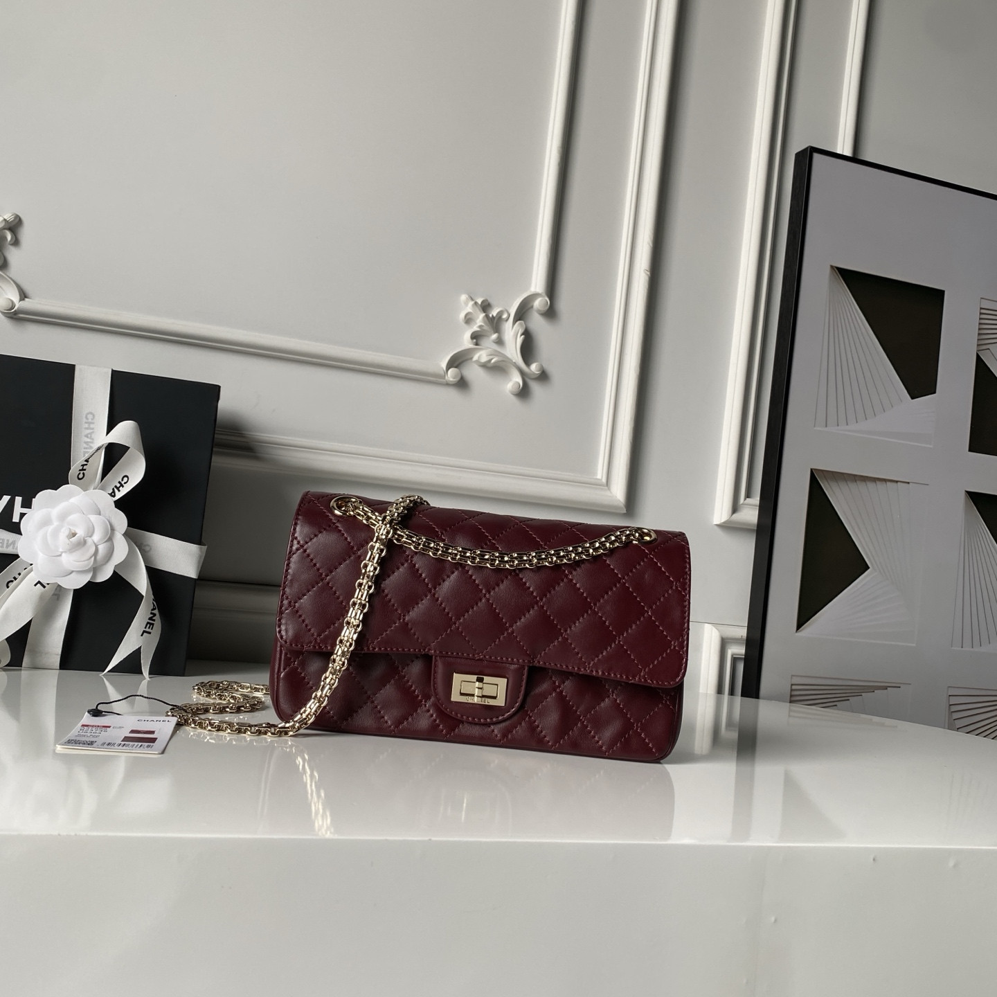 Ch**el 2.55 handbag a37586 16x24x7.5cm
