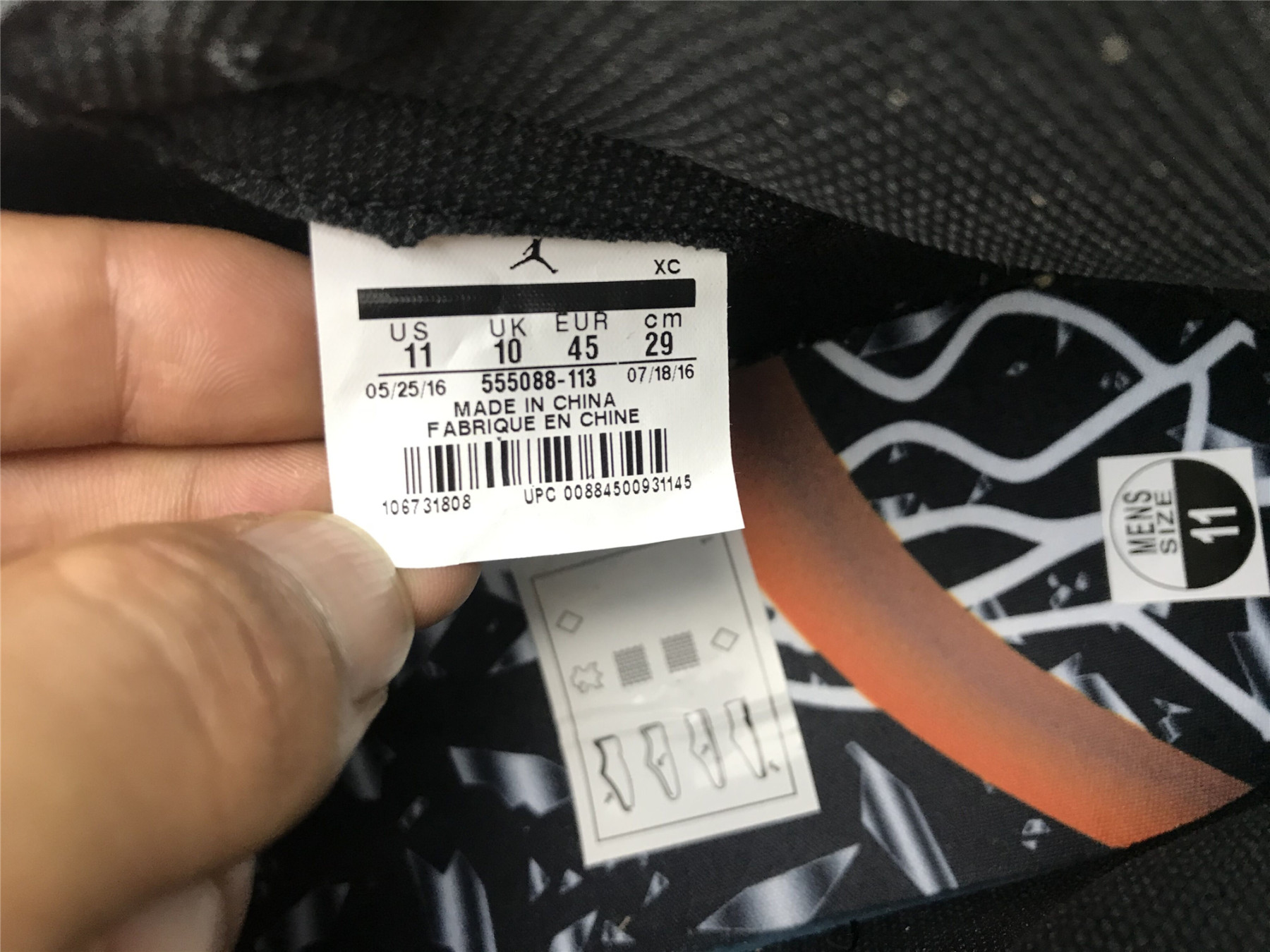 UA AIR JORDAN 1 RETRO HIGH OG "SHATTERED BACKBOARD AWAY"