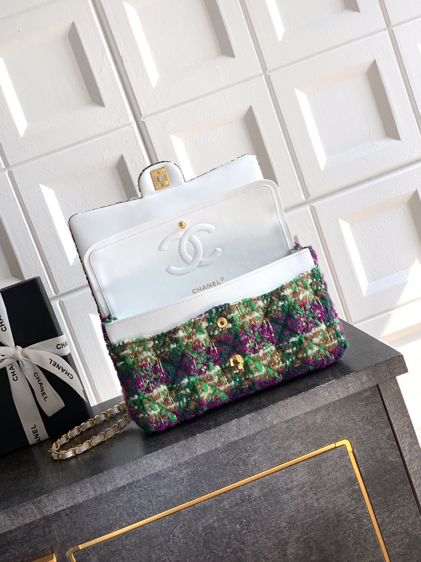 Ch**el flap bag 25x15x6.5cm