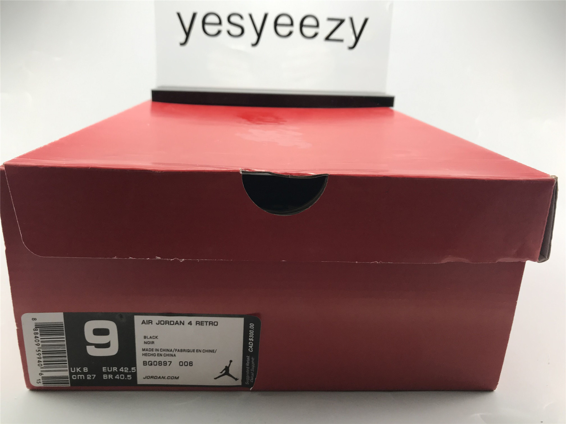 UA AIR JORDAN 4 RETRO SNGL DY