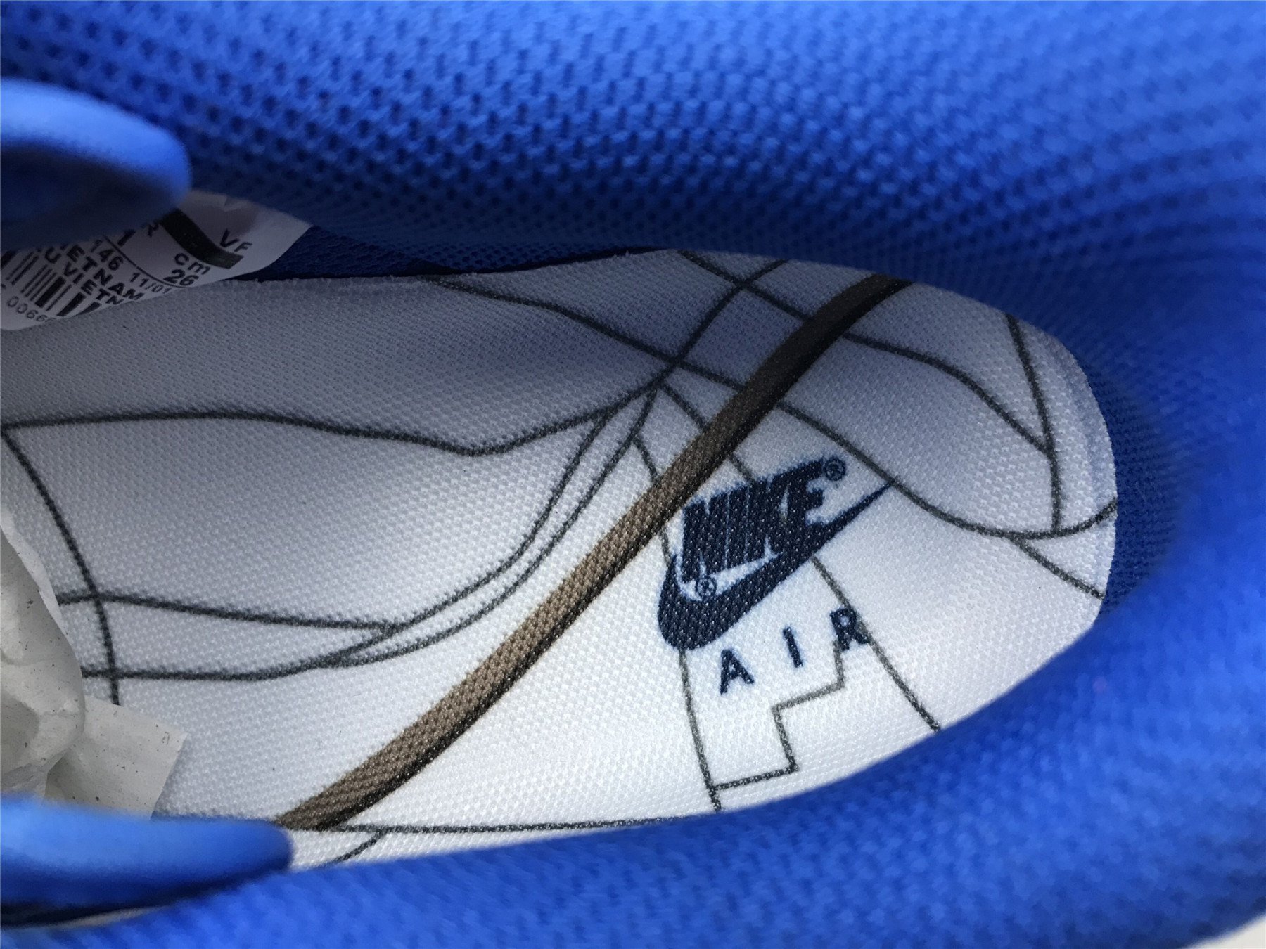 UA NIKE AIR FORCE 1 LOW "SHIBUYA - BLACK"