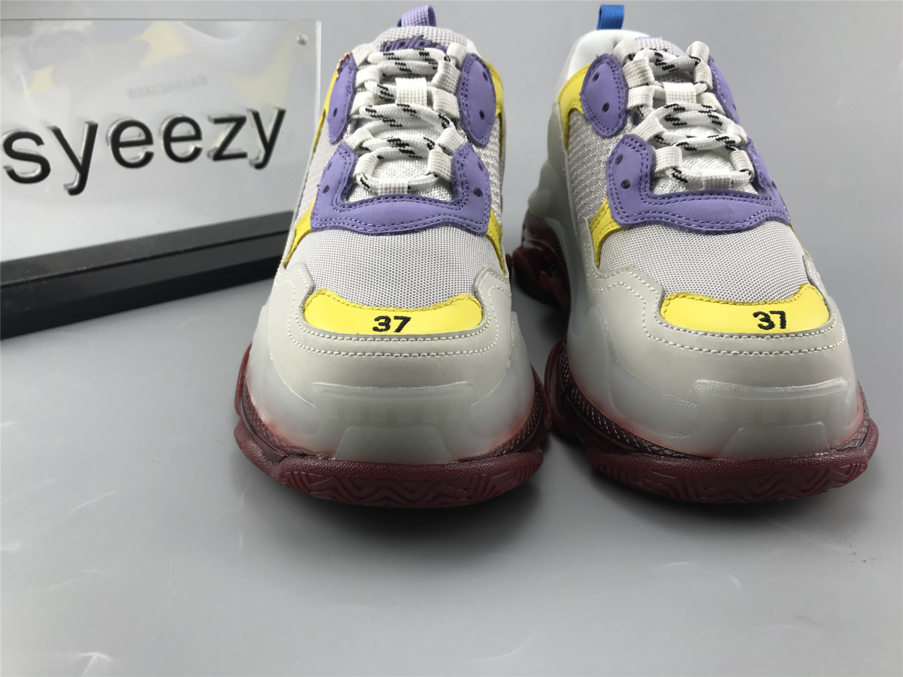 UA TRIPLE S SNEAKER RED PURPLE