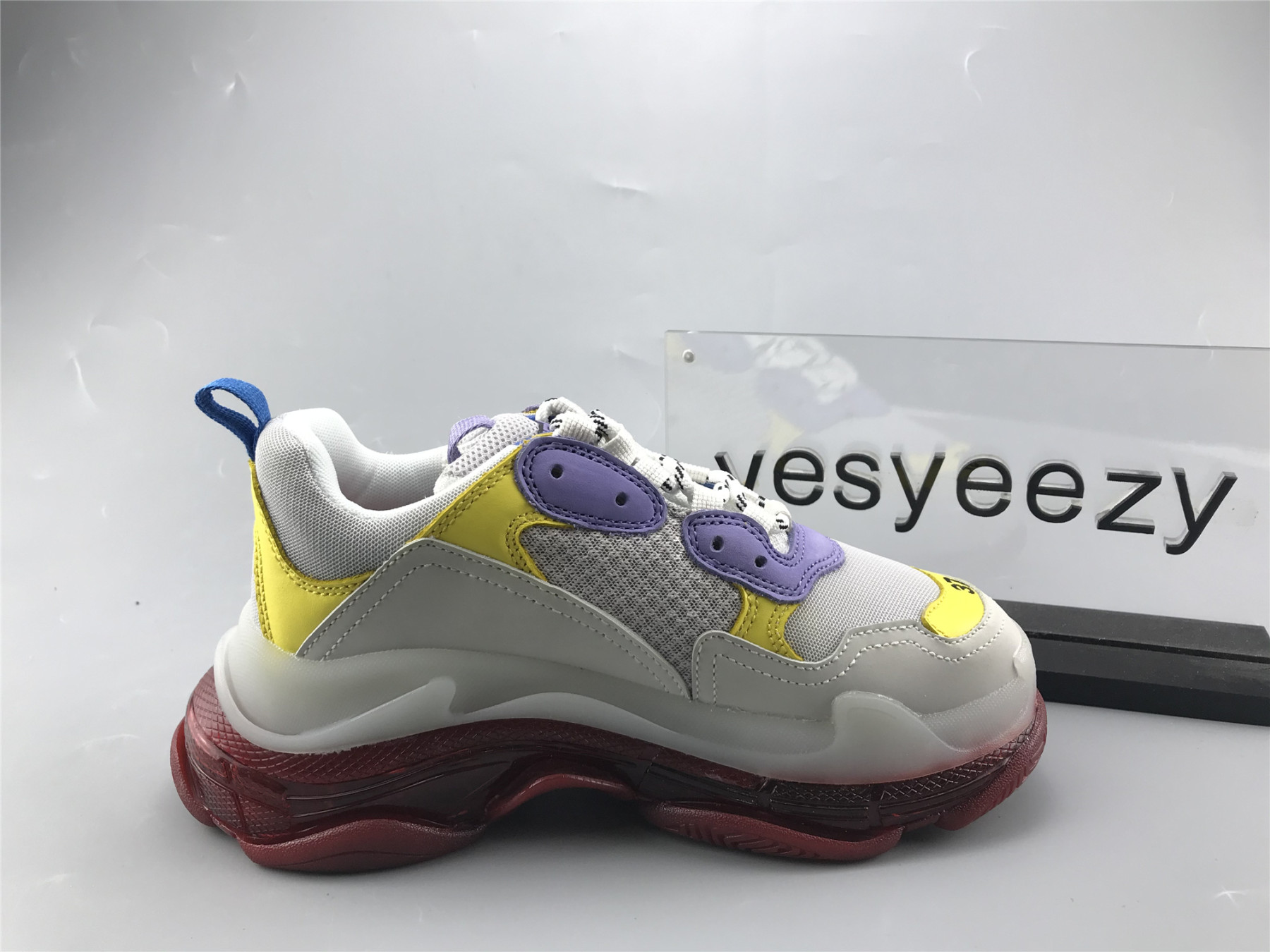 UA TRIPLE S SNEAKER RED PURPLE