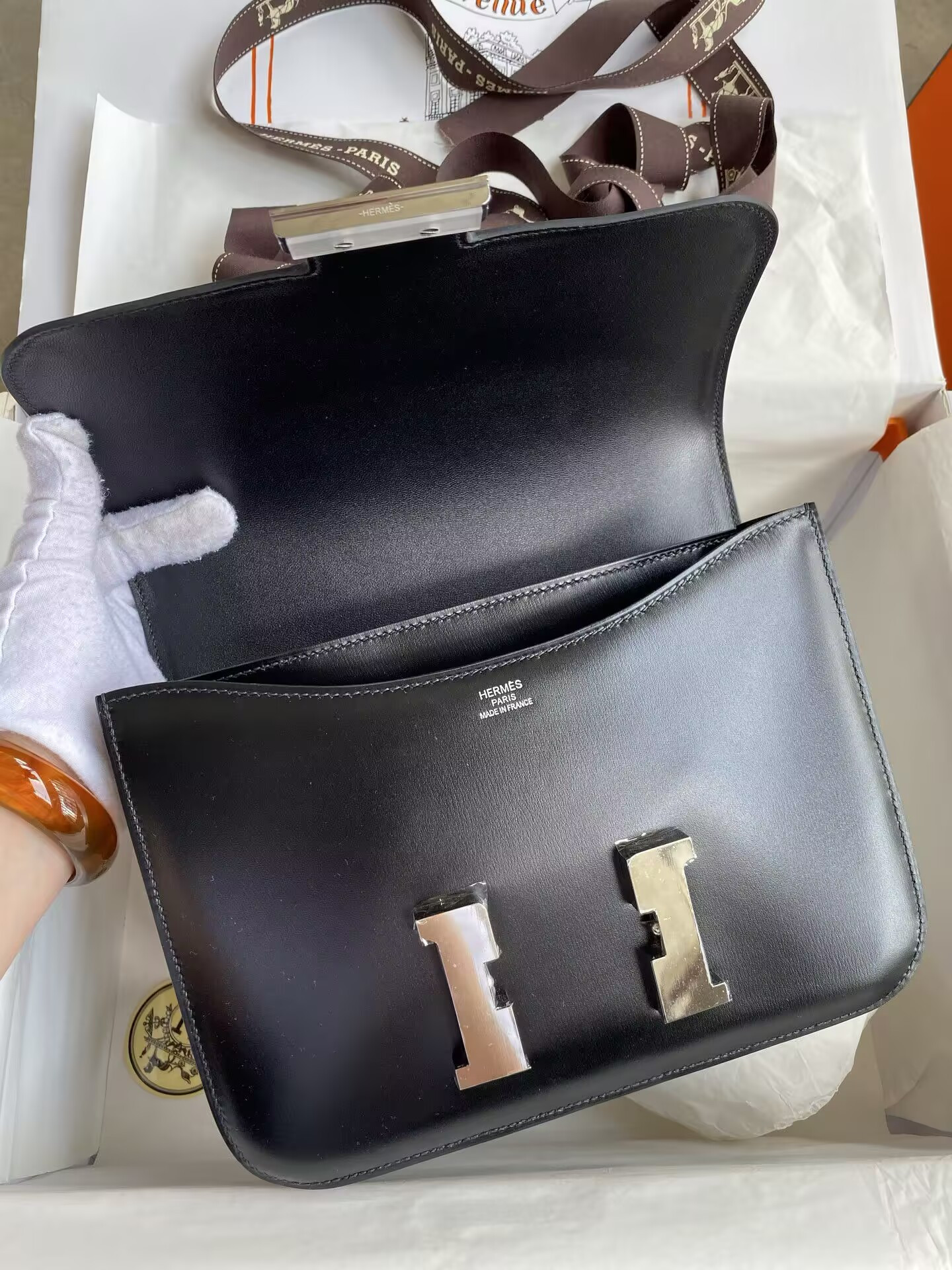 H**me5 Constance 23cm BOX Leather