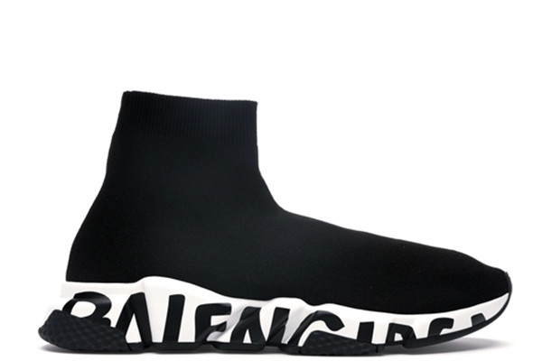 UA GRAFFITI SPEED TRAINER BLACK WHITE