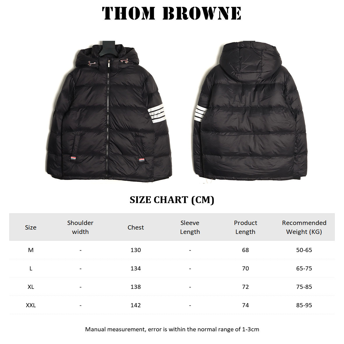 Thom Browne TB Short Puffer jacket