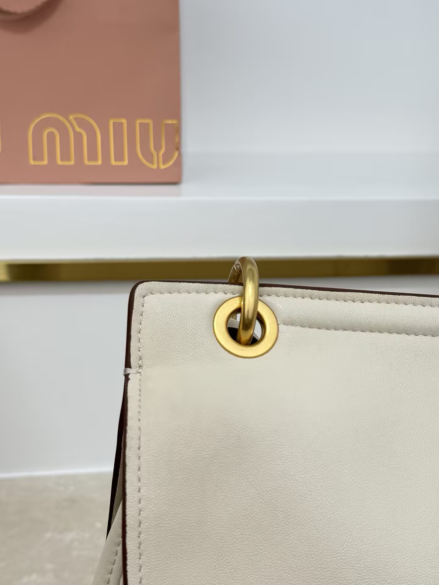 M1v M1v Rendez-vous Leather Bag 33x39.5x15cm